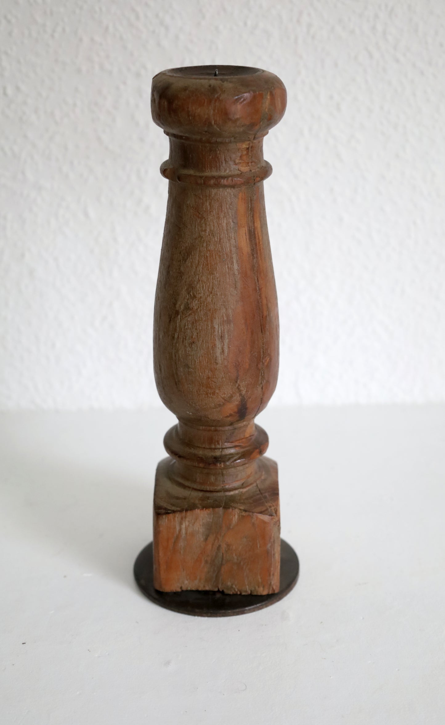 Kerzenständer aus Altholz - Unikat Shabby Chic Landhausstil