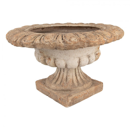 Klassischer Blumenkübel Landhausstil - Dekoratives Pflanzgefäß für Garten & Balkon