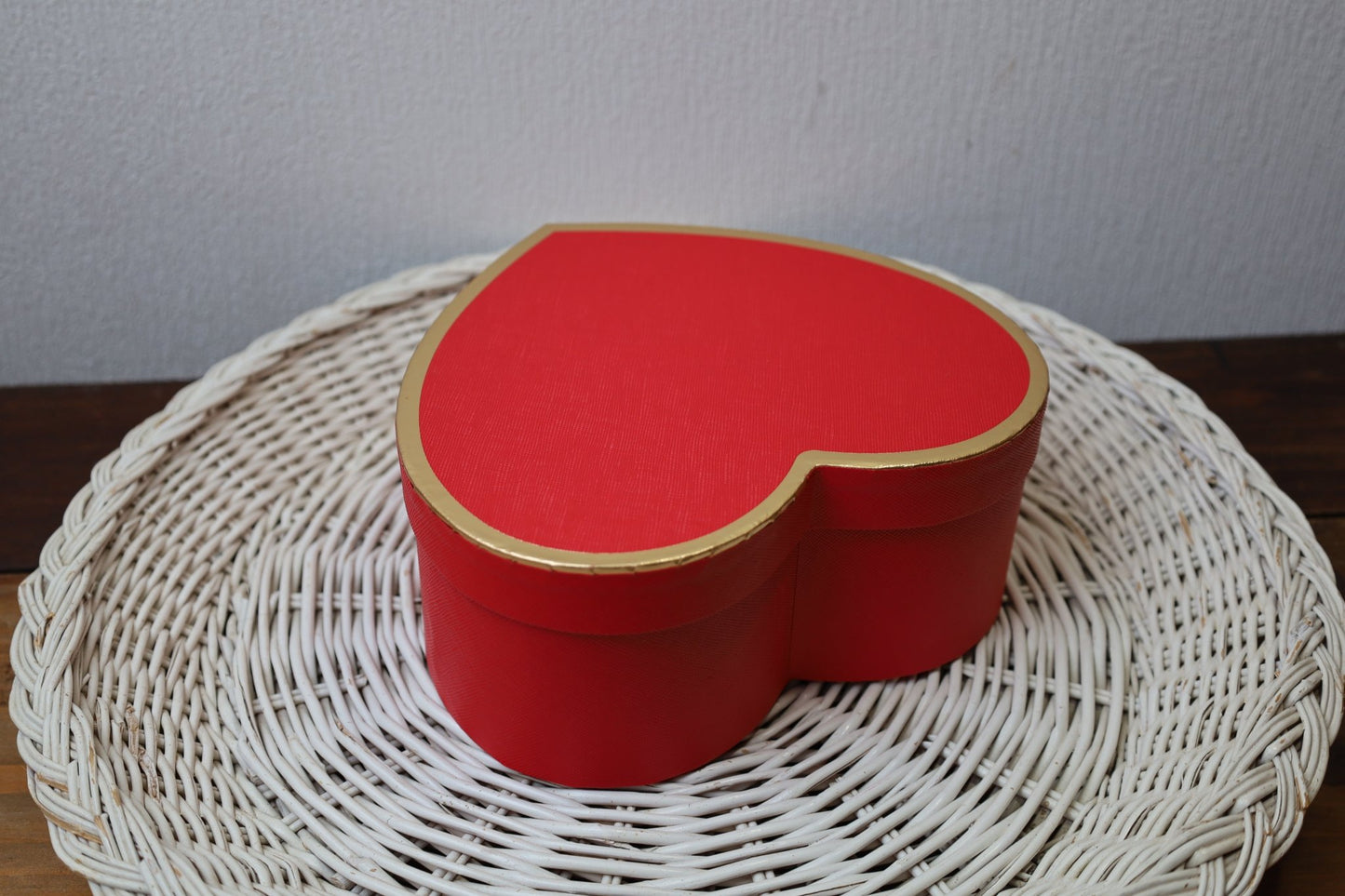 Herzgeschenkbox 3er Set Rot - Romantische Aufbewahrungsbox Karton | Clayre & Eef {{ Shabby Chic und Landhaus Deko }} {{ www.Stein-Alt.de }}