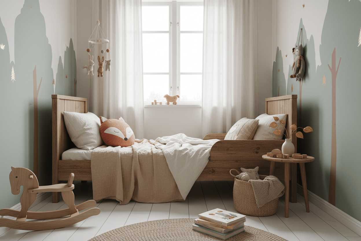 Kinderzimmer-Deko und Möbel im Cottage-Stil – liebevoll ausgewählte Baby- und Kinderaccessoires von der Natur inspiriert.