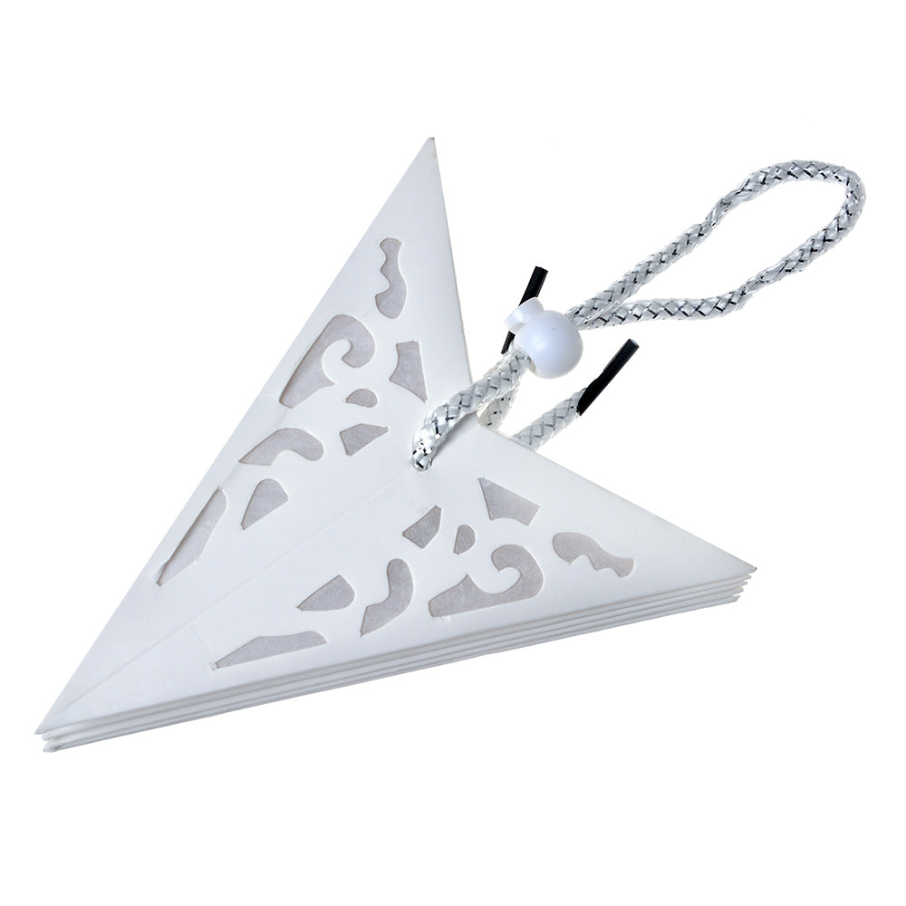 Weihnachtsstern Papier Weiß - Winterdeko Landhausstil Clayre & Eef