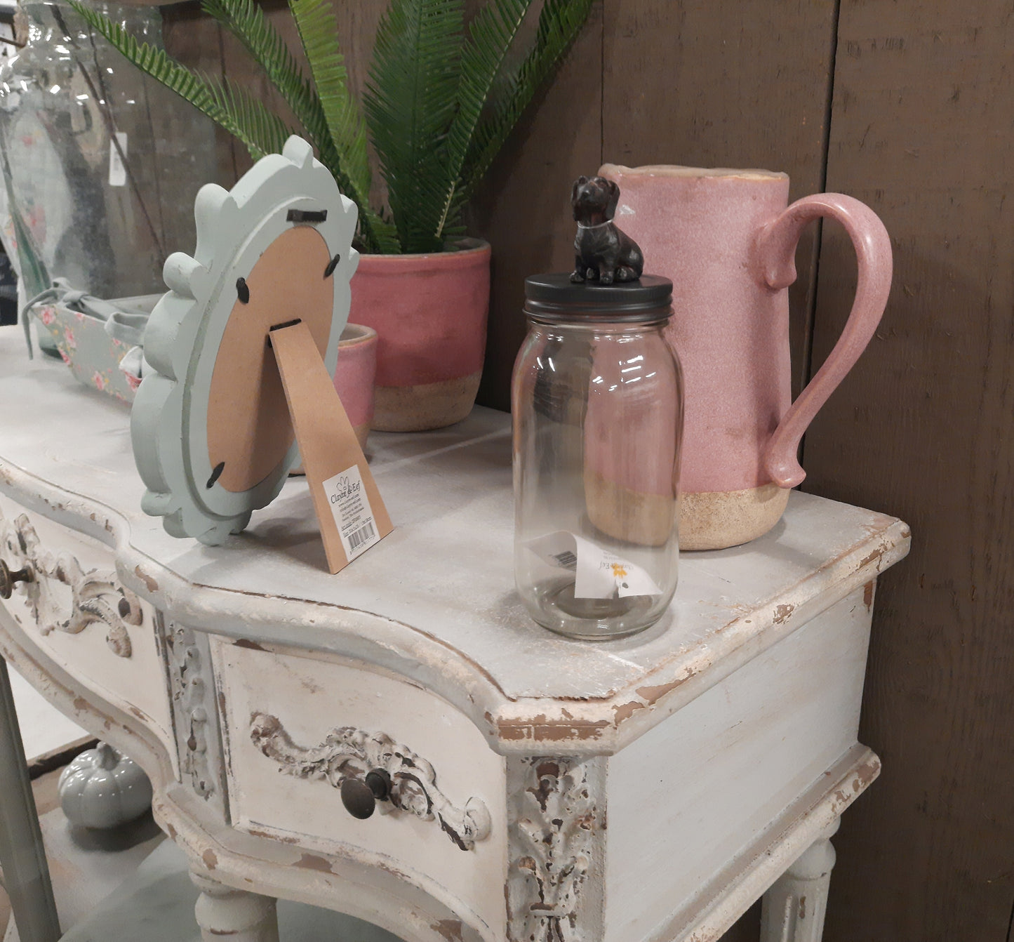 Leckerlidose Dackel - Vorratsglas aus Glas 8x22 cm