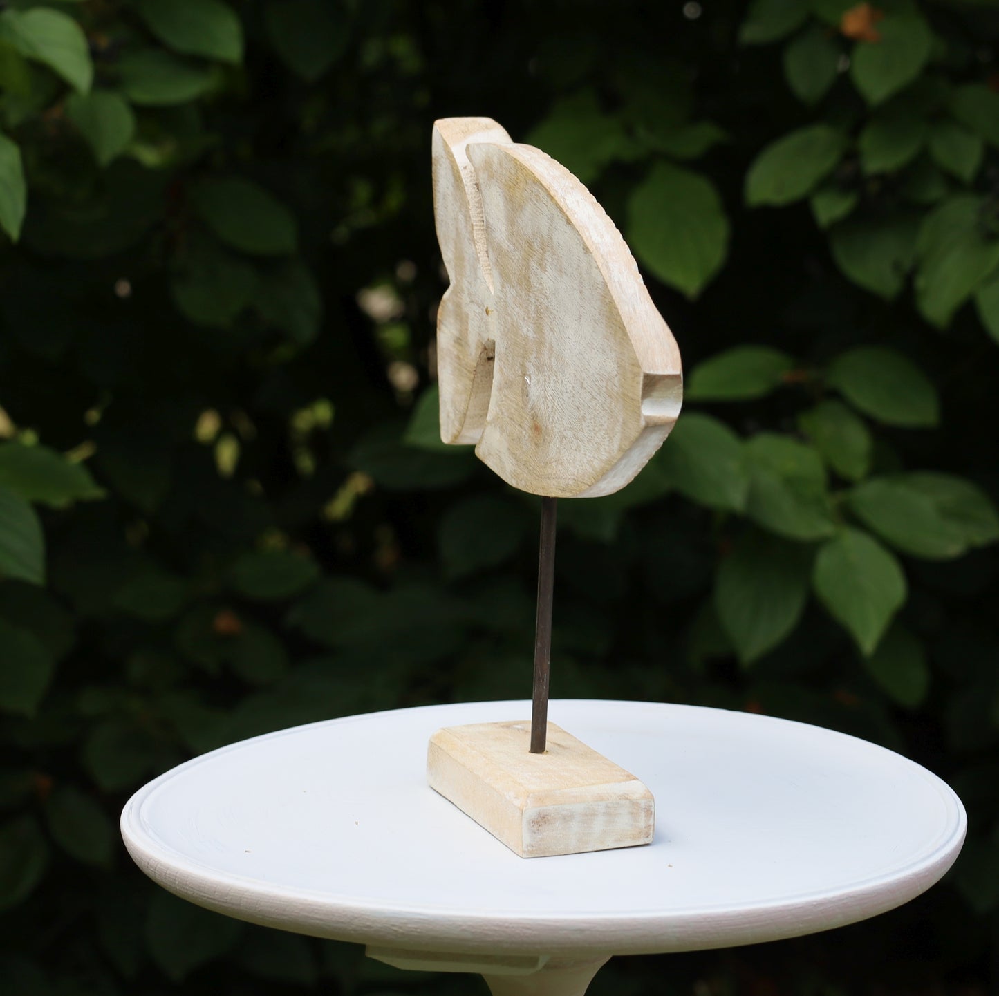 Maritime Fisch-Figur aus Holz - Landhausstil Deko