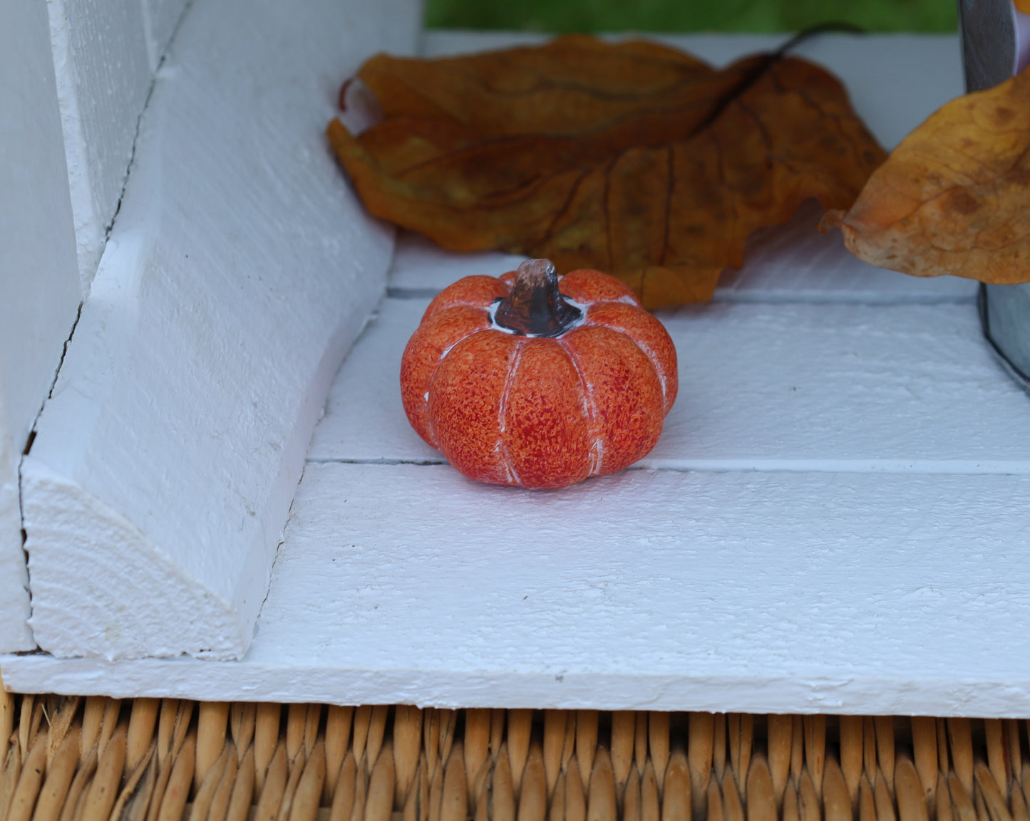 Kürbis Deko Herbst 3er Set - Keramik Orange Kürbisse Clayre & Eef