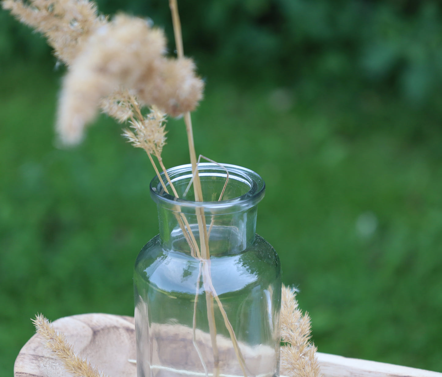 Kleine Glasvase Blumenvase 2er Set - Clayre & Eef Landhausstil