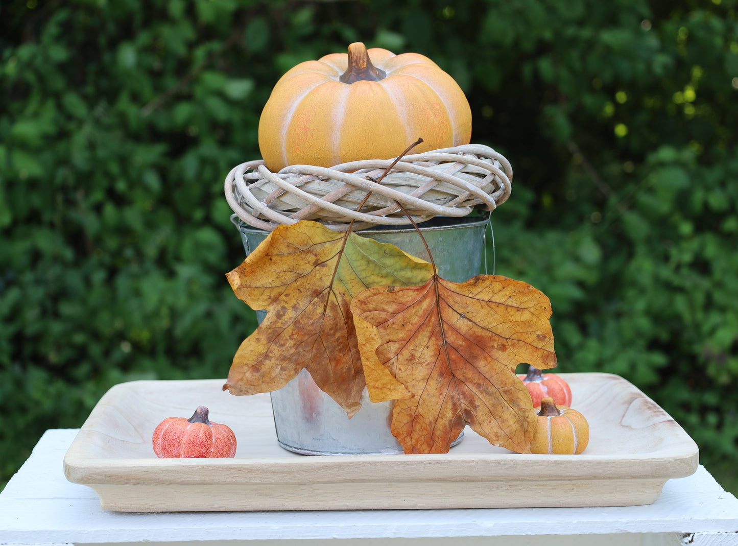 Kürbis Dekoration Herbst - Keramik Orange, Clayre & Eef