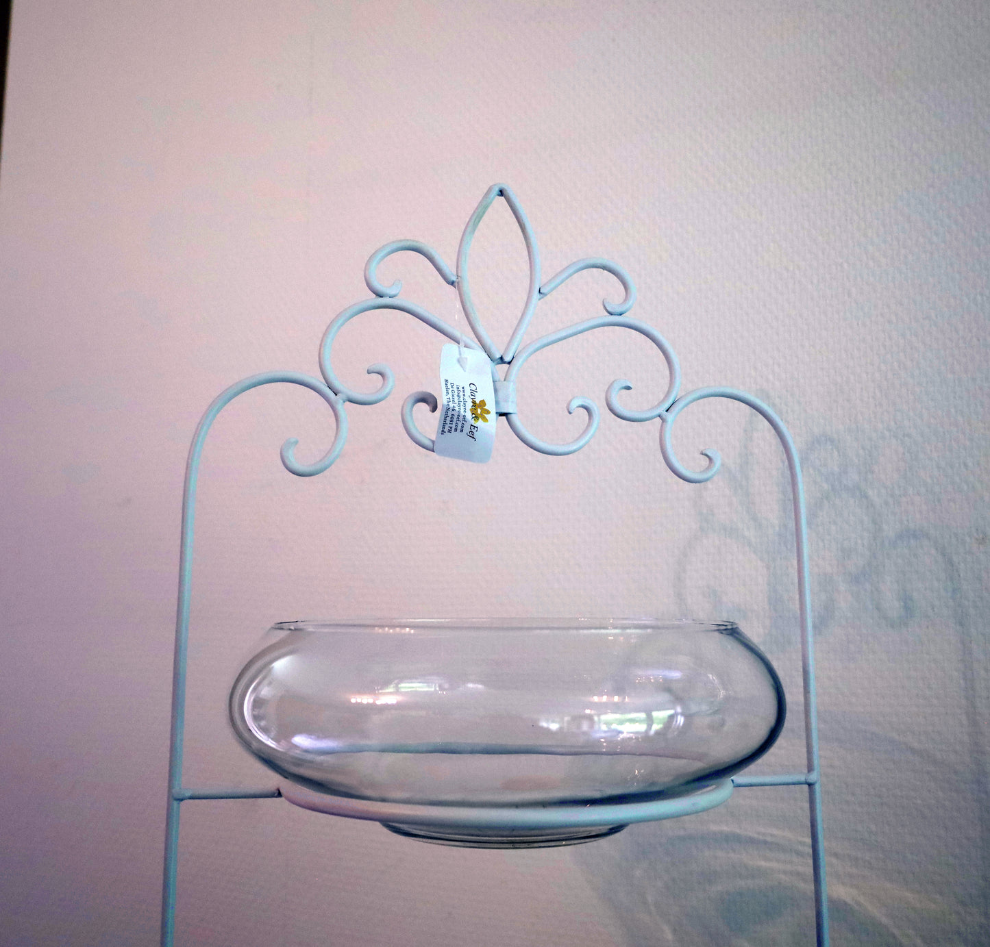 Etagere Weiß Metall Landhausstil - Tellerständer & Obstablage