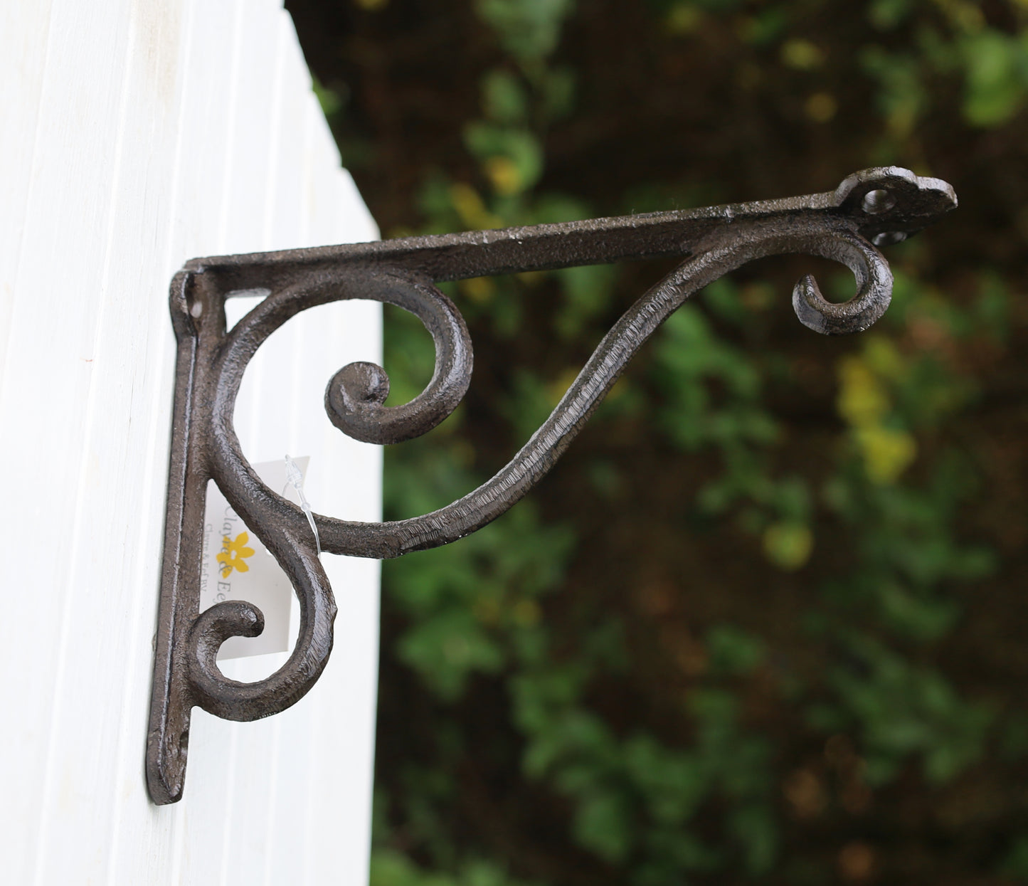 Regalkonsole Eisen Landhausstil - Dekorative Wandhalterung für Regale & Blumenampeln