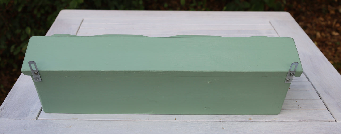 Hundegarderobe Mintgrün Massivholz - Wandhaken Flur Landhausstil