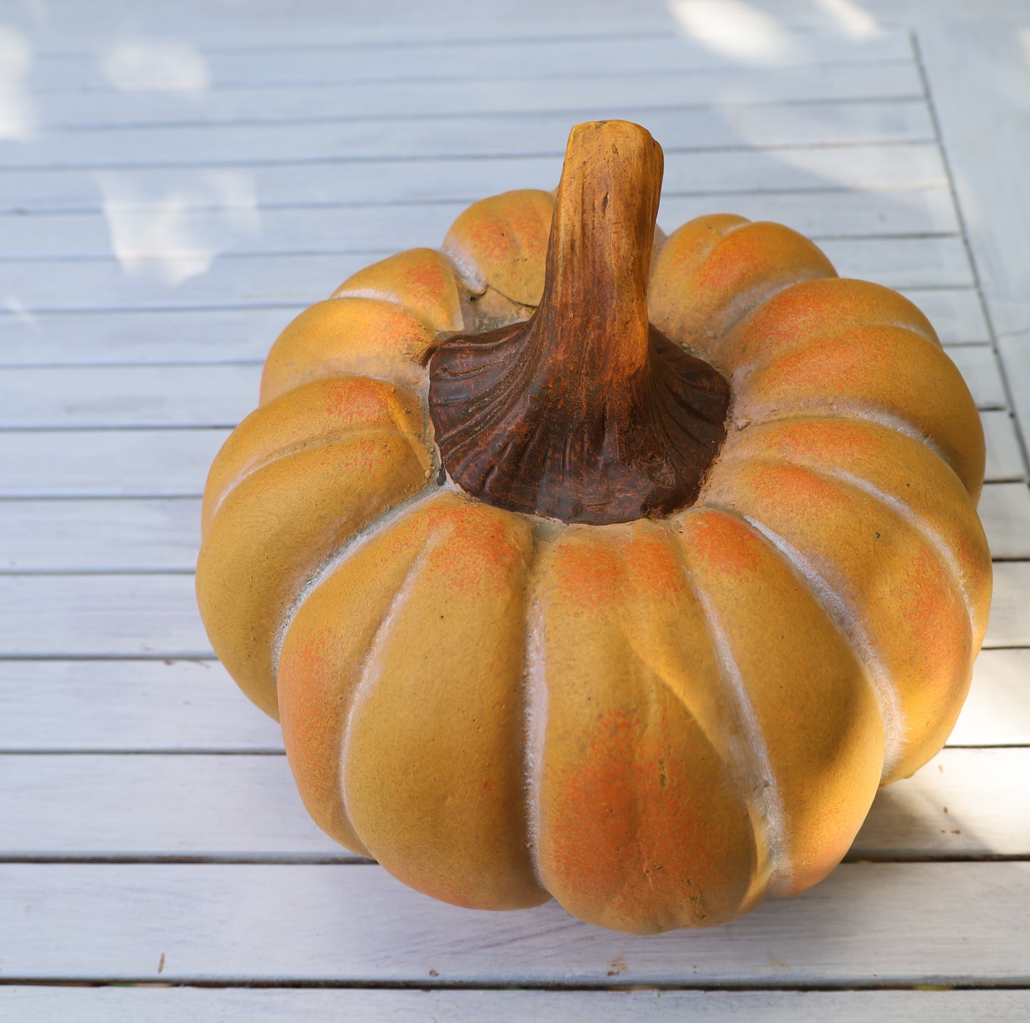 Kürbis Dekoration Herbst - Keramik Orange, Clayre & Eef