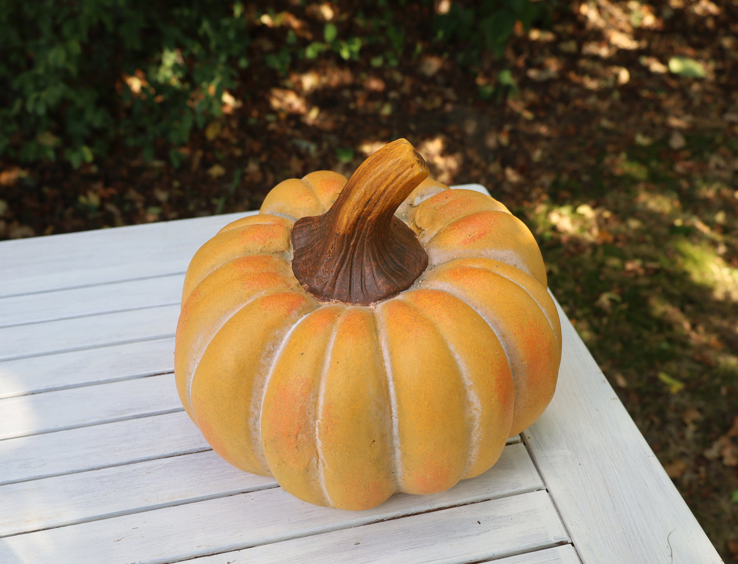 Kürbis Dekoration Herbst - Keramik Orange, Clayre & Eef