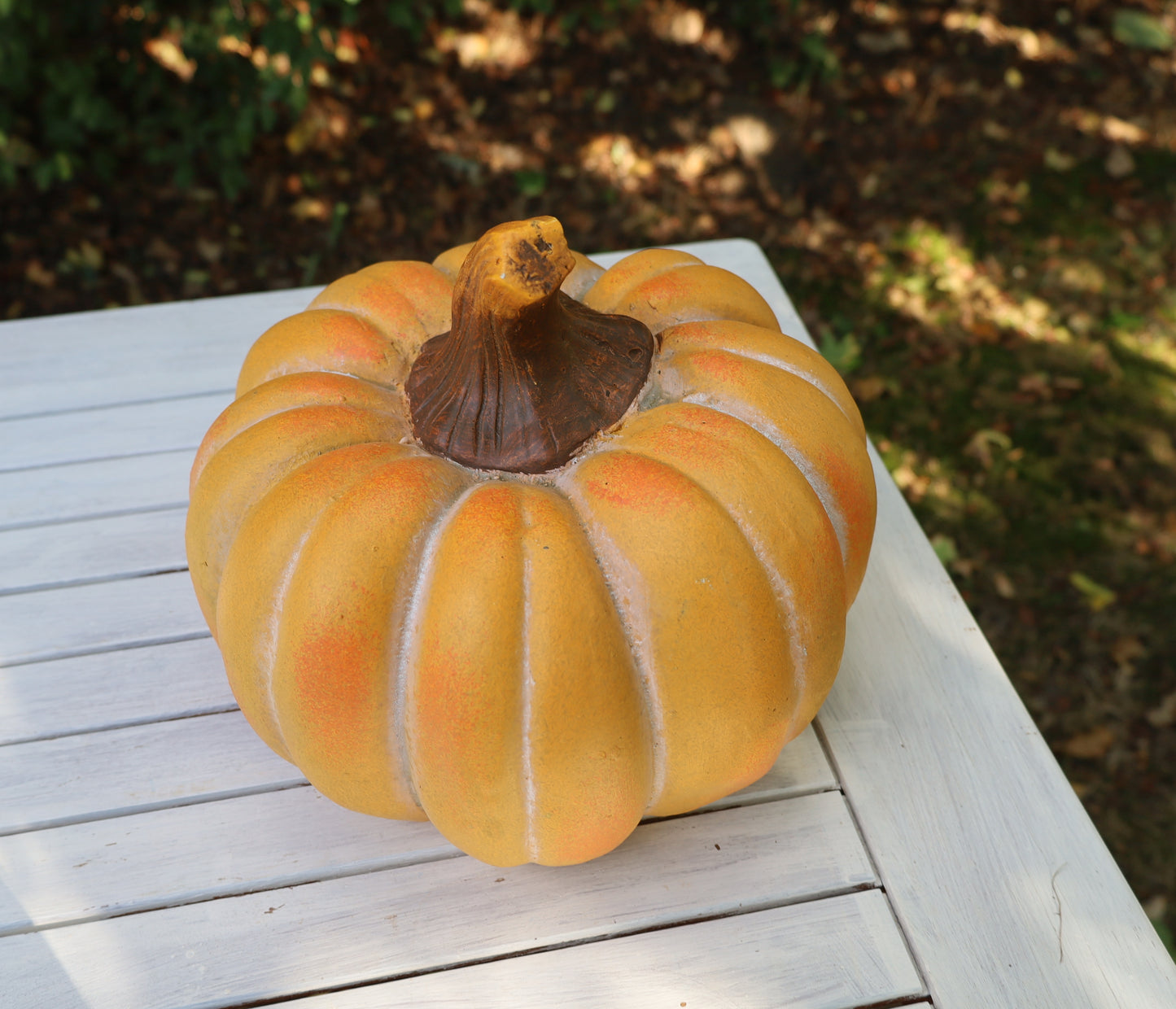 Kürbis Dekoration Herbst - Keramik Orange, Clayre & Eef