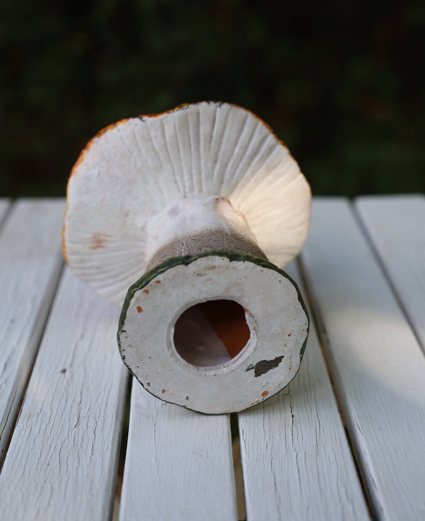 Märchenhafte Keramik-Pilze - Herbstdekoration Fliegenpilz