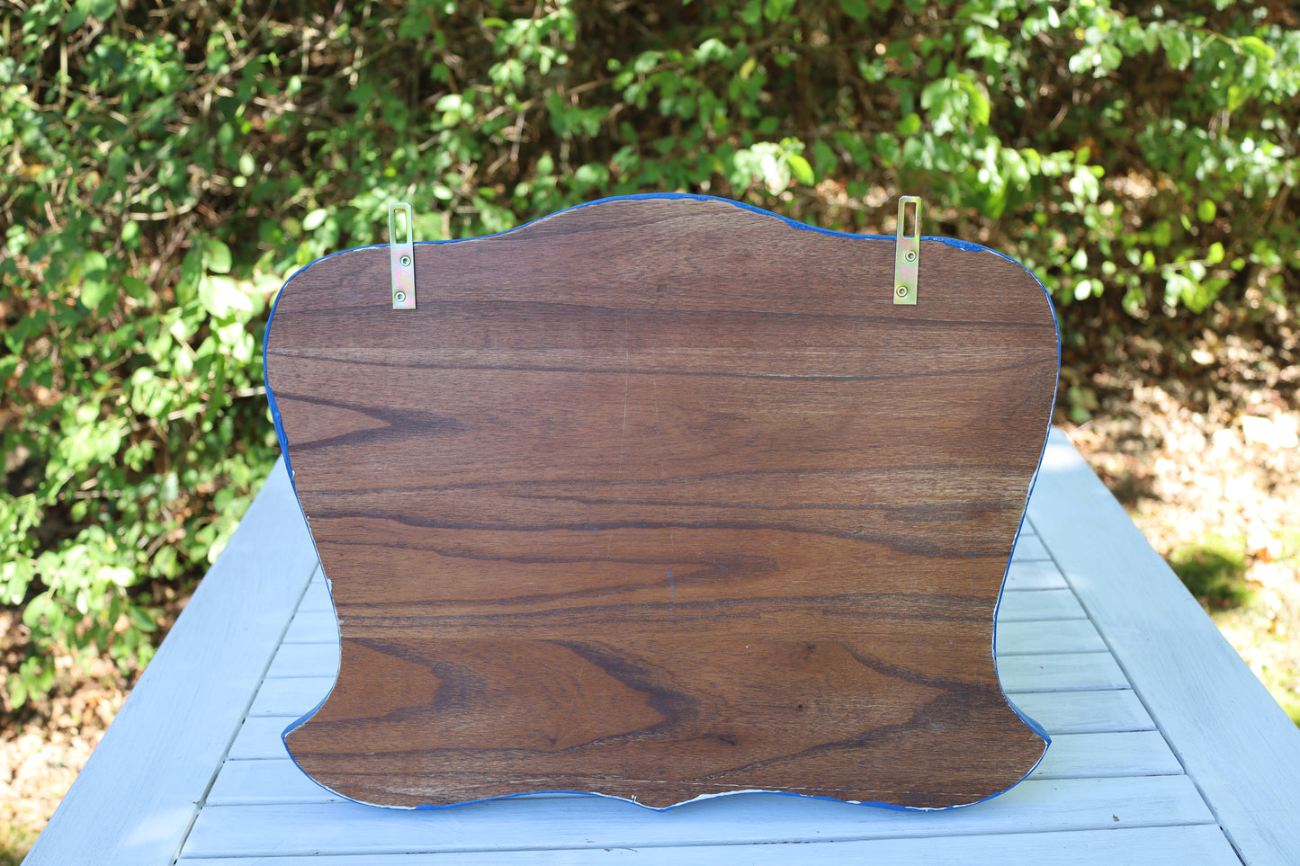 Vintage Schmuckhalterung / Schmuckständer mit Spiegel für die Wand