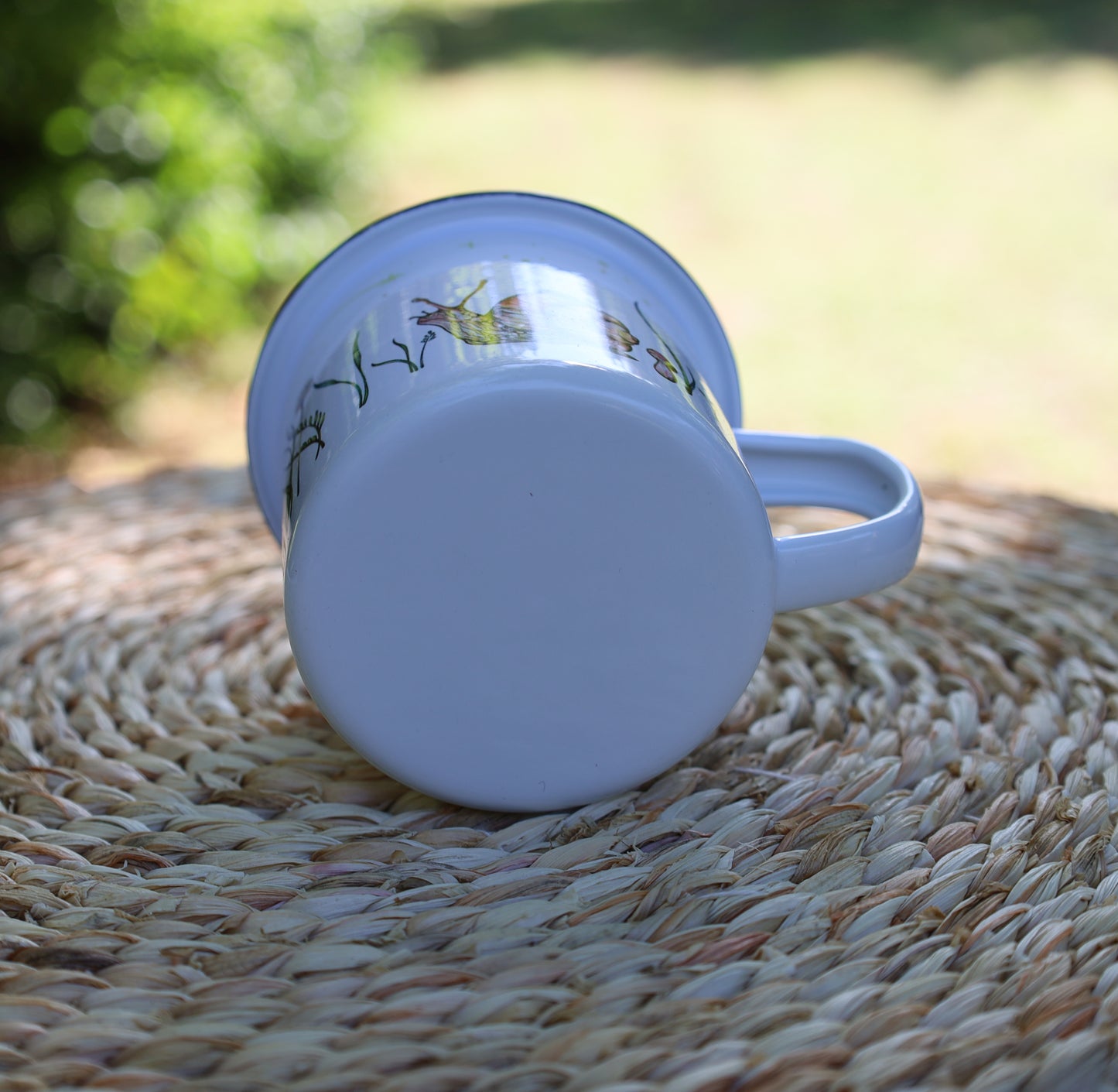 Tasse / Becher aus Emaille für Outdoor-Aktivitäten