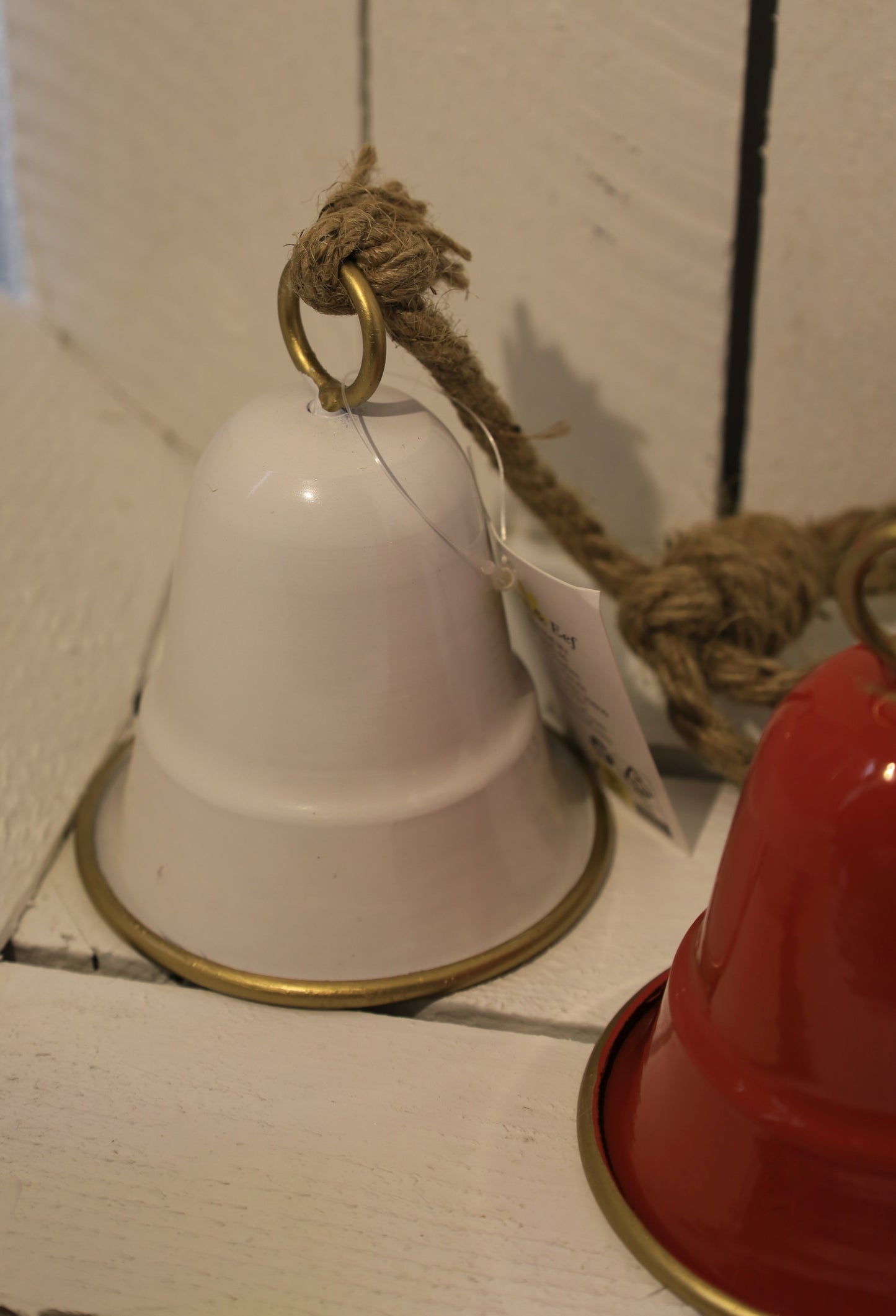 Weihnachts-Glöckchen 3er Set Metall - Festliche Dekoration Landhausstil