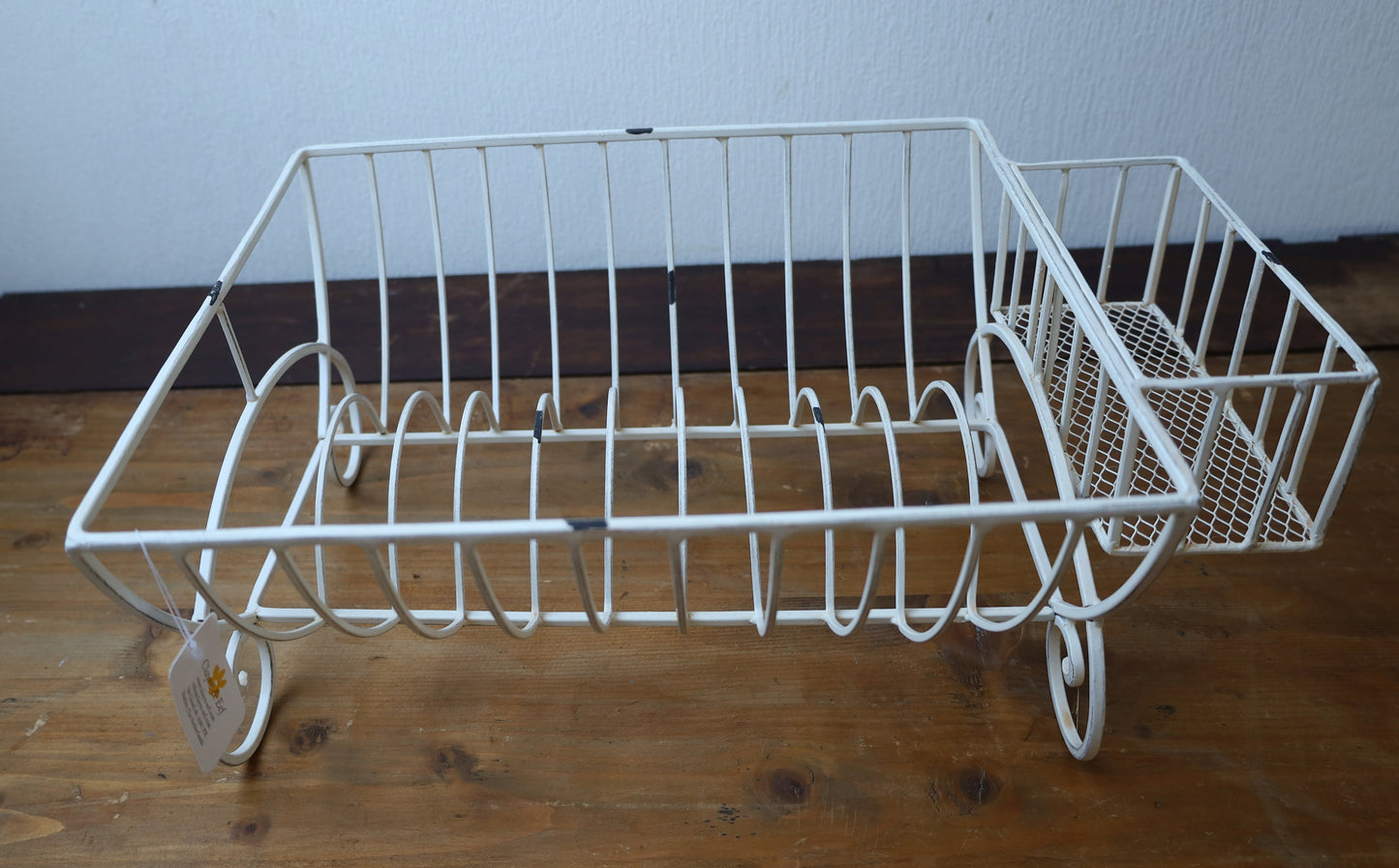 Abtropfgestell Weiß Eisen Landhaus - Clayre & Eef Abtropfgitter 42cm