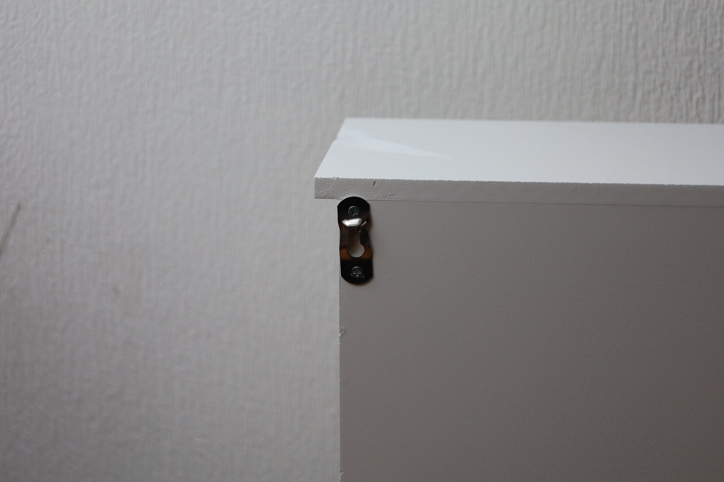 Wooden medicine cabinet, white and red - vintage apothecary cabinet, country style 