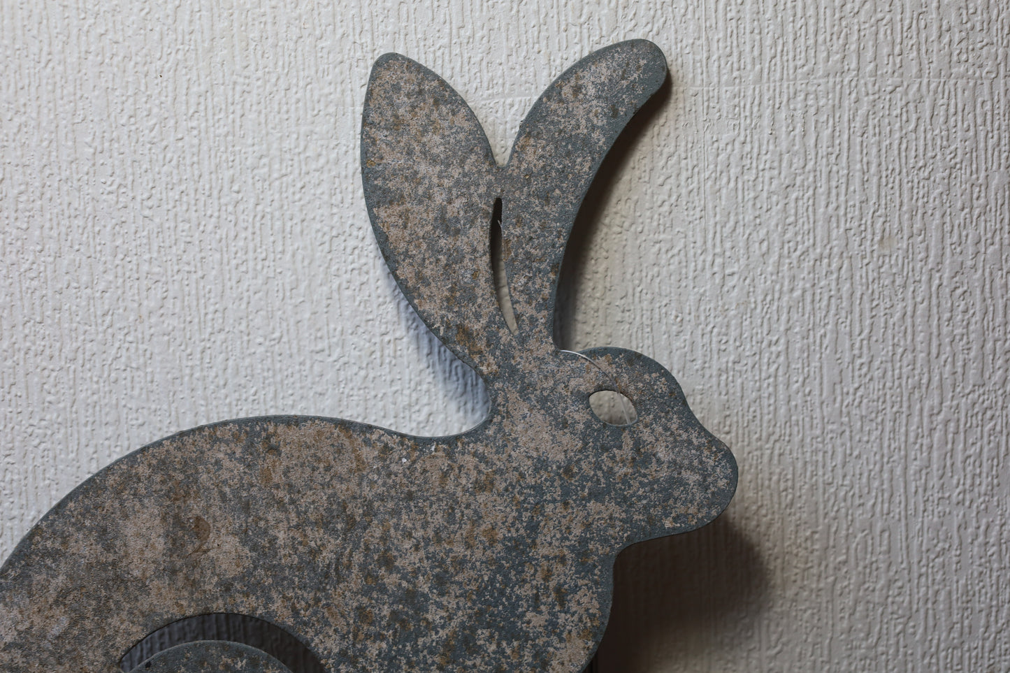 Gartenspieß Hase Grau Metall – Gartenstecker Landhaus Osterdeko in 2 Größen {{ Shabby Chic und Landhaus Deko }} {{ www.Stein-Alt.de The cosy Cottage }}