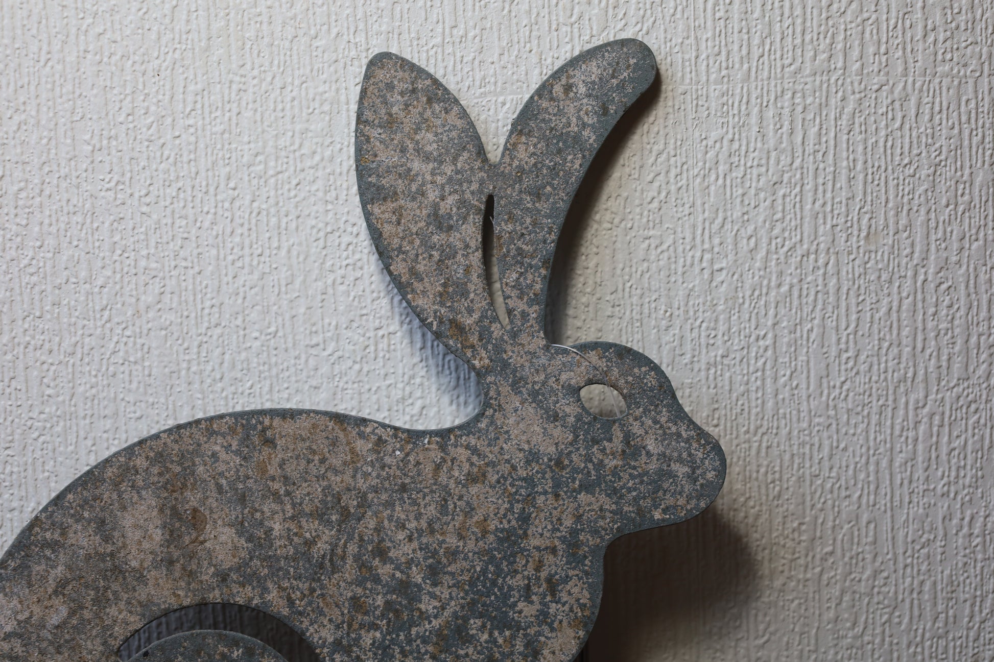 Gartenspieß Hase Grau Metall – Gartenstecker Landhaus Osterdeko in 2 Größen {{ Shabby Chic und Landhaus Deko }} {{ www.Stein-Alt.de The cosy Cottage }}