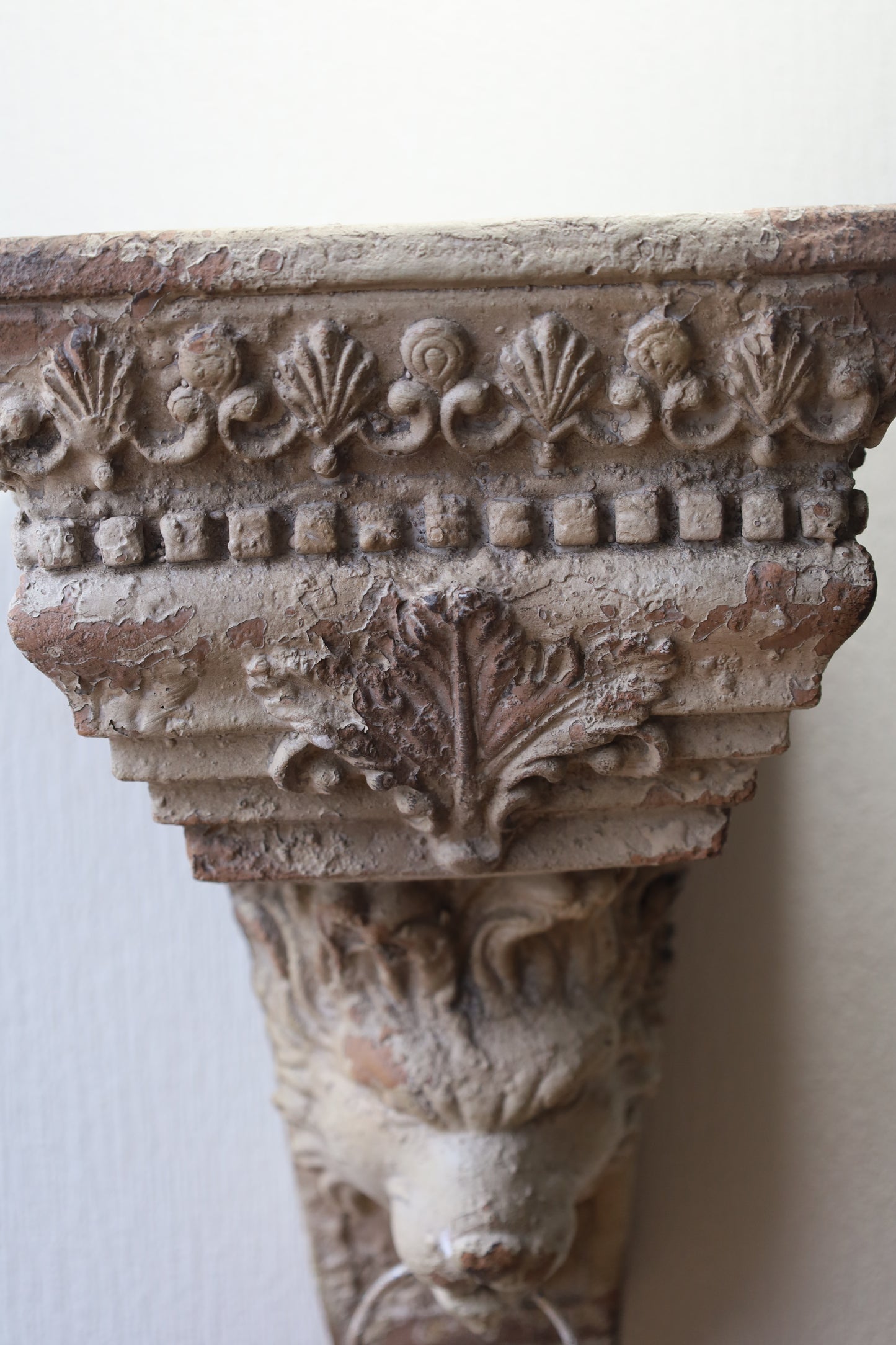 Shabby Chic Wandkonsole - Mediterrane Wanddeko im Landhausstil {{ Shabby Chic und Landhaus Deko }} {{ www.Stein-Alt.de The cosy Cottage }}