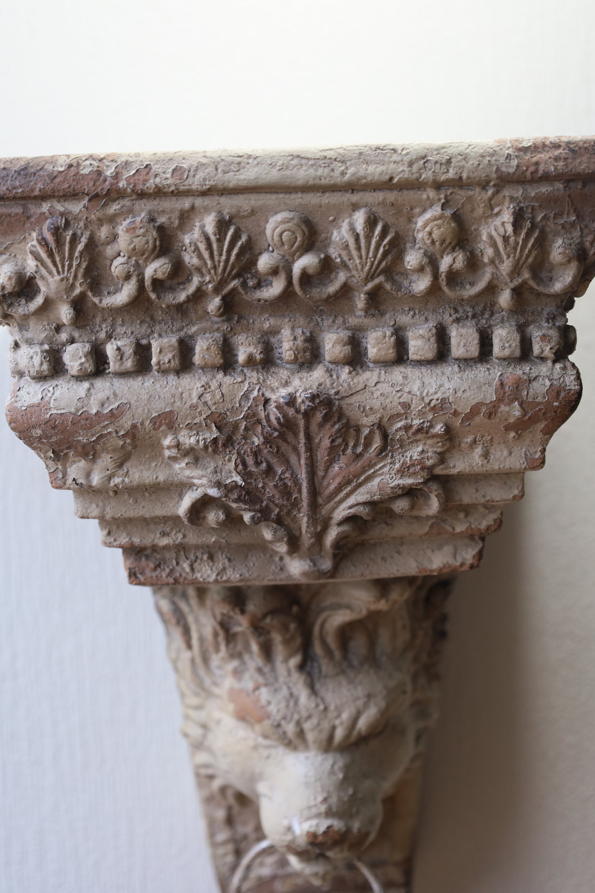 Shabby Chic Wandkonsole - Mediterrane Wanddeko im Landhausstil {{ Shabby Chic und Landhaus Deko }} {{ www.Stein-Alt.de The cosy Cottage }}