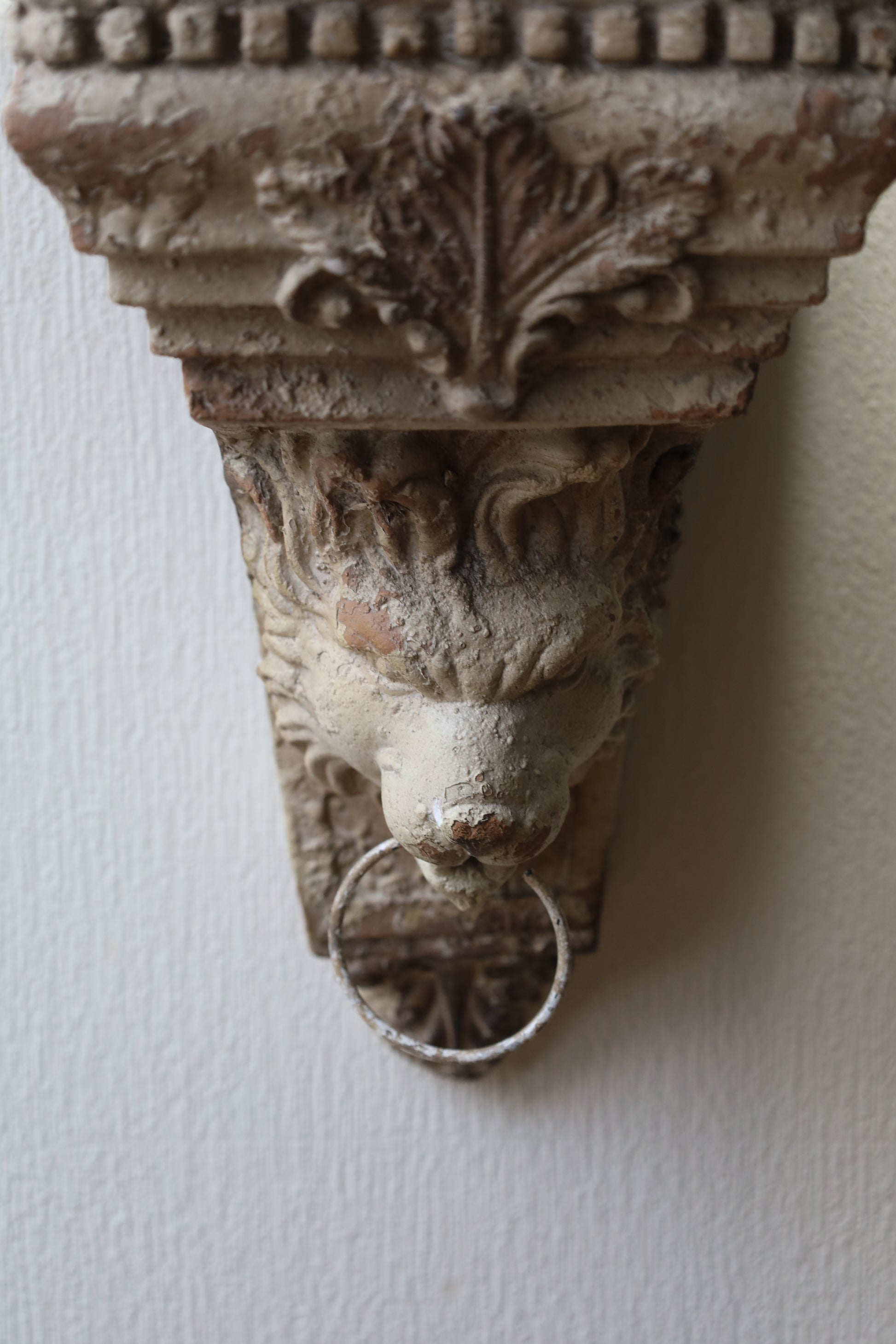Shabby Chic Wandkonsole - Mediterrane Wanddeko im Landhausstil {{ Shabby Chic und Landhaus Deko }} {{ www.Stein-Alt.de The cosy Cottage }}
