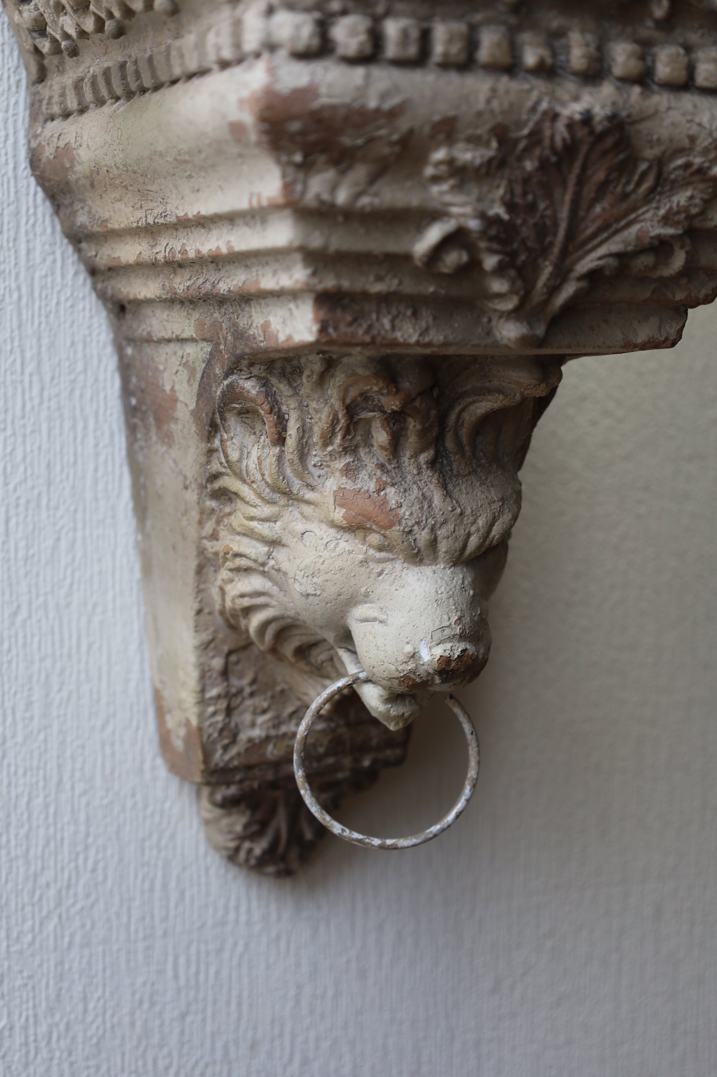 Shabby Chic Wandkonsole - Mediterrane Wanddeko im Landhausstil {{ Shabby Chic und Landhaus Deko }} {{ www.Stein-Alt.de The cosy Cottage }}