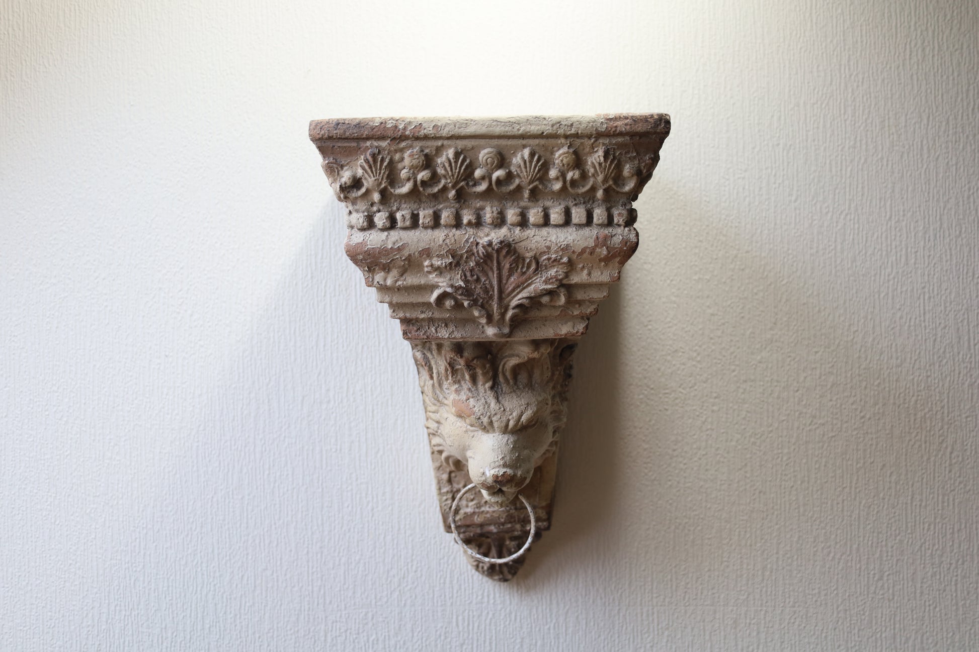 Shabby Chic Wandkonsole - Mediterrane Wanddeko im Landhausstil {{ Shabby Chic und Landhaus Deko }} {{ www.Stein-Alt.de The cosy Cottage }}