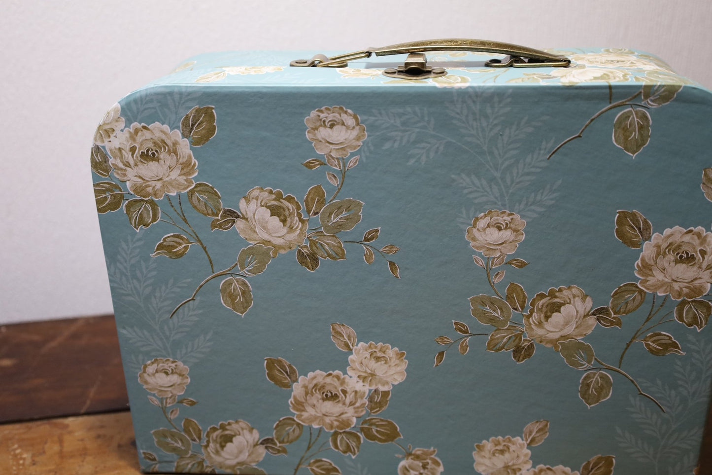 3er Set Deko-Koffer mit Blumenmuster - Aufbewahrungsboxen im Landhausstil {{ Shabby Chic und Landhaus Deko }} {{ www.Stein-Alt.de }}