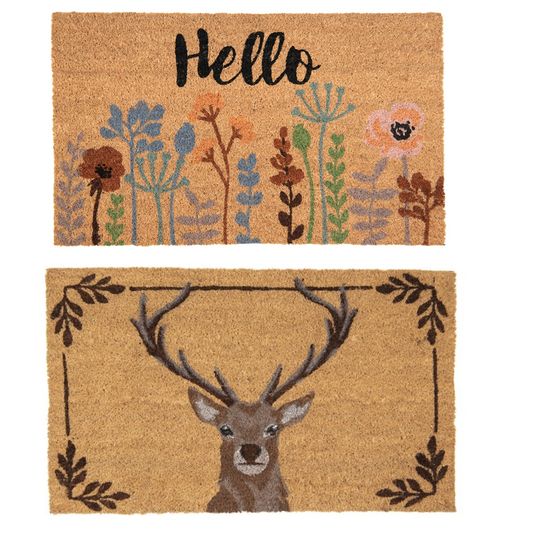 Fußmatte /Fußabtreter / Kokosmatte / Türmatte 75x45 cm