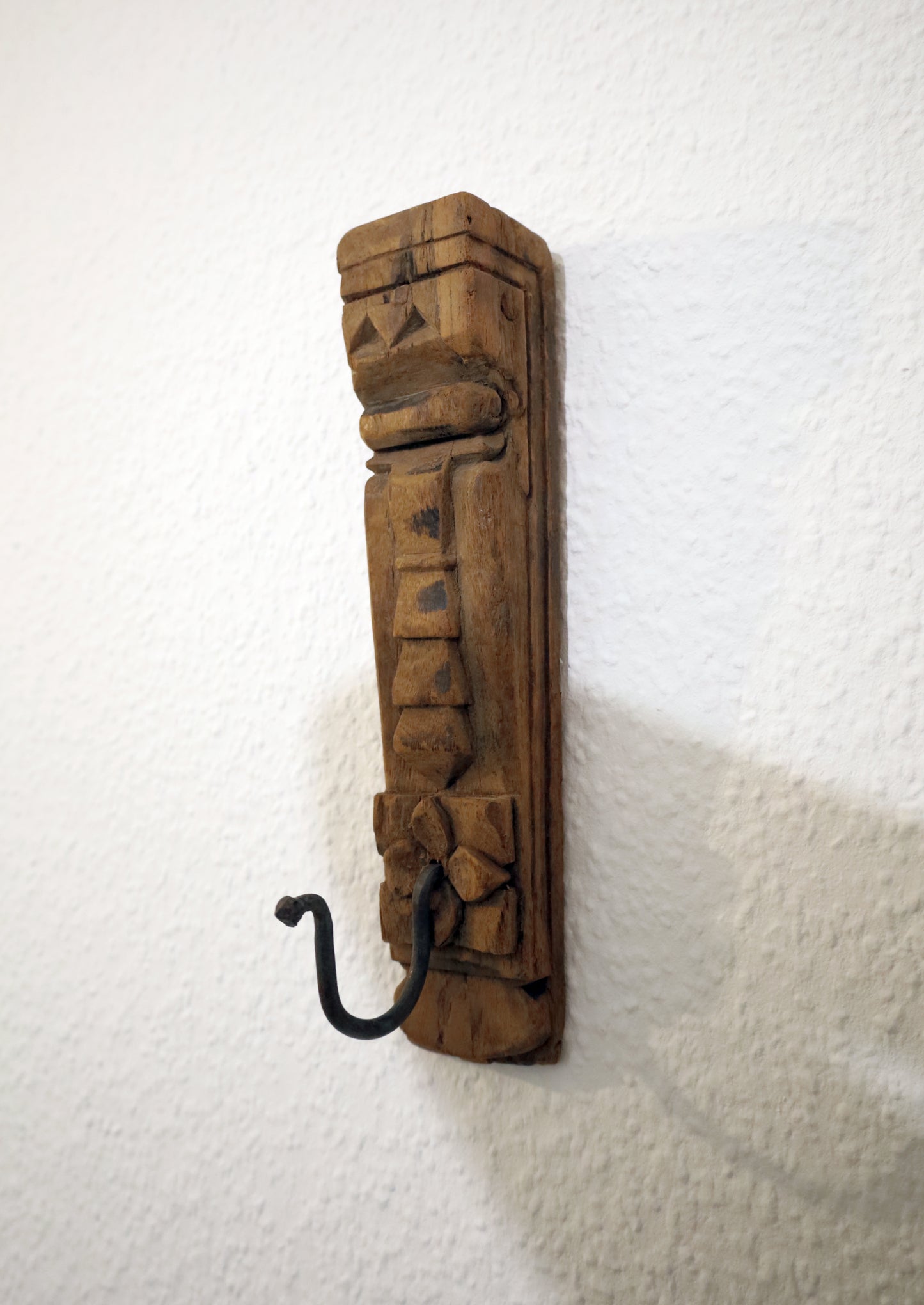 Wandhaken Altholz Vintage - Dekorativer Garderobenhaken Shabby Chic