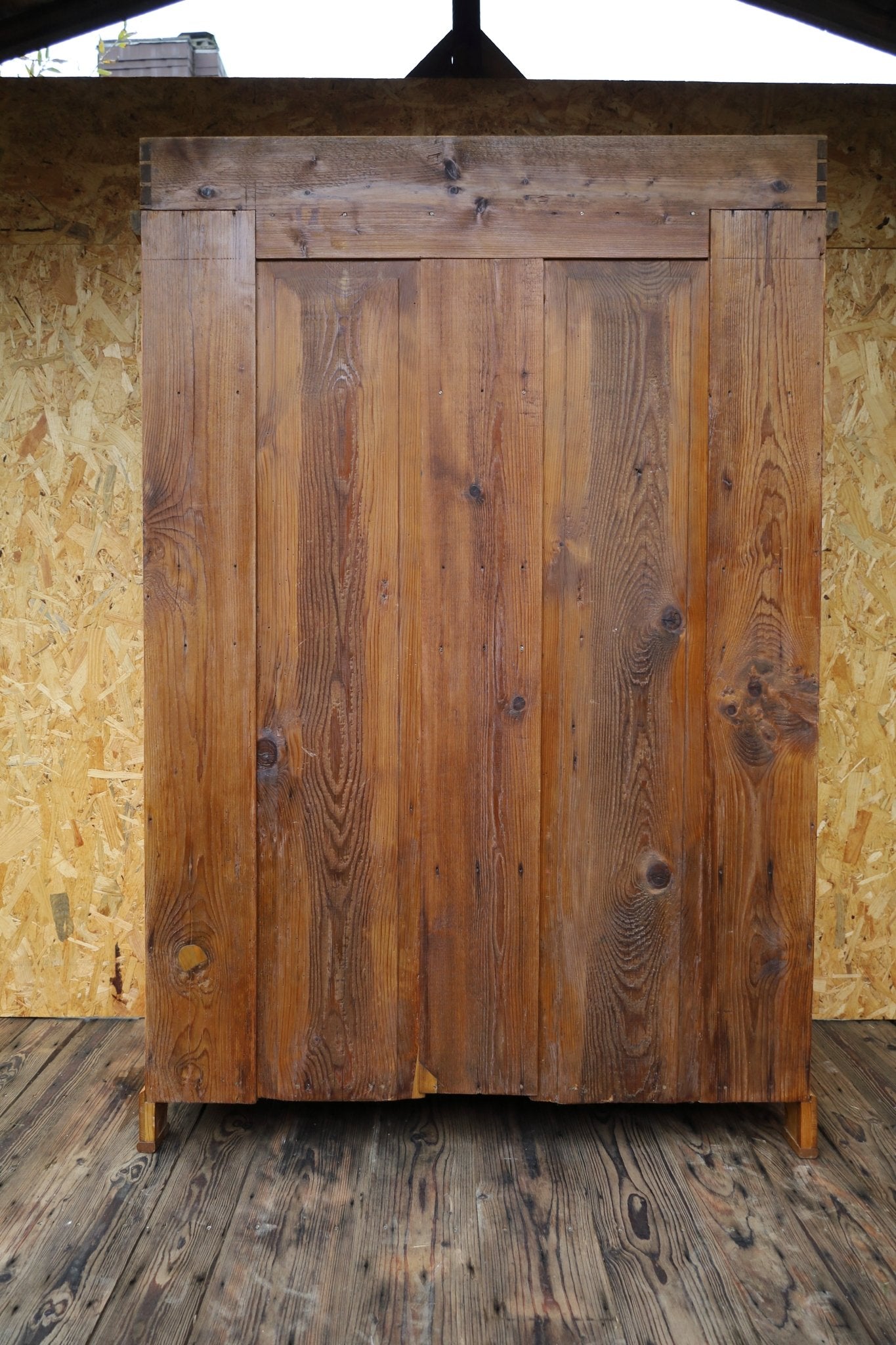 Antiker Küchenschrank Biedermeier Weichholz - Tellerschrank restauriert 1815-1845 {{ Shabby Chic und Landhaus Deko }} {{ www.Stein-Alt.de }}