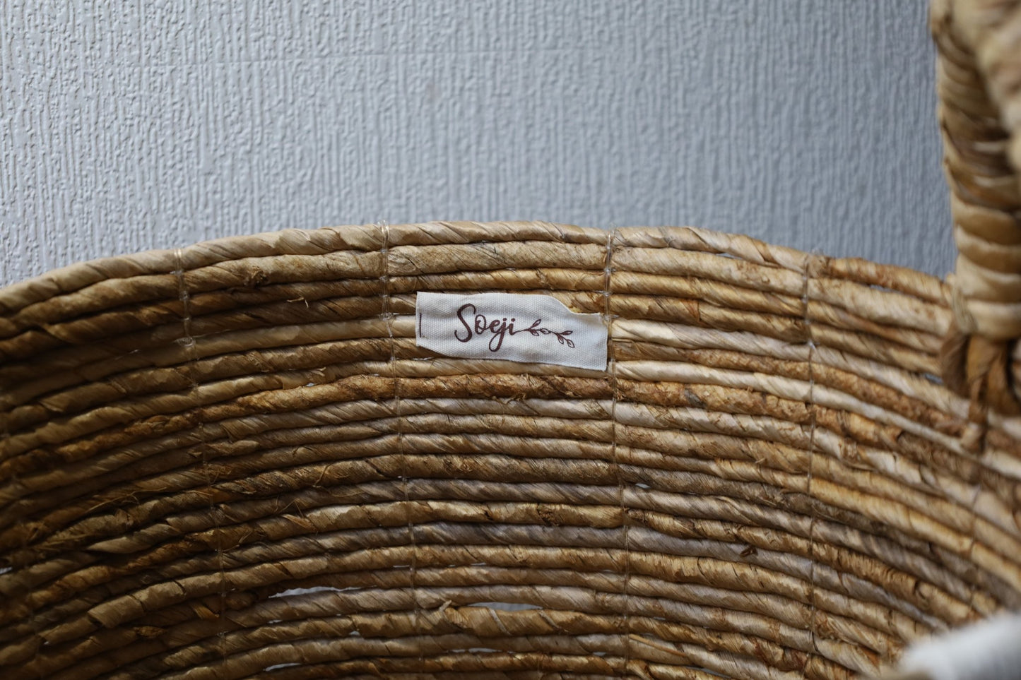 Aufbewahrungskorb Rund Natur - Wäschekorb Pflanzkorb Boho Landhausstil Ø 30/35/40 cm {{ Shabby Chic und Landhaus Deko }} {{ www.Stein-Alt.de }}