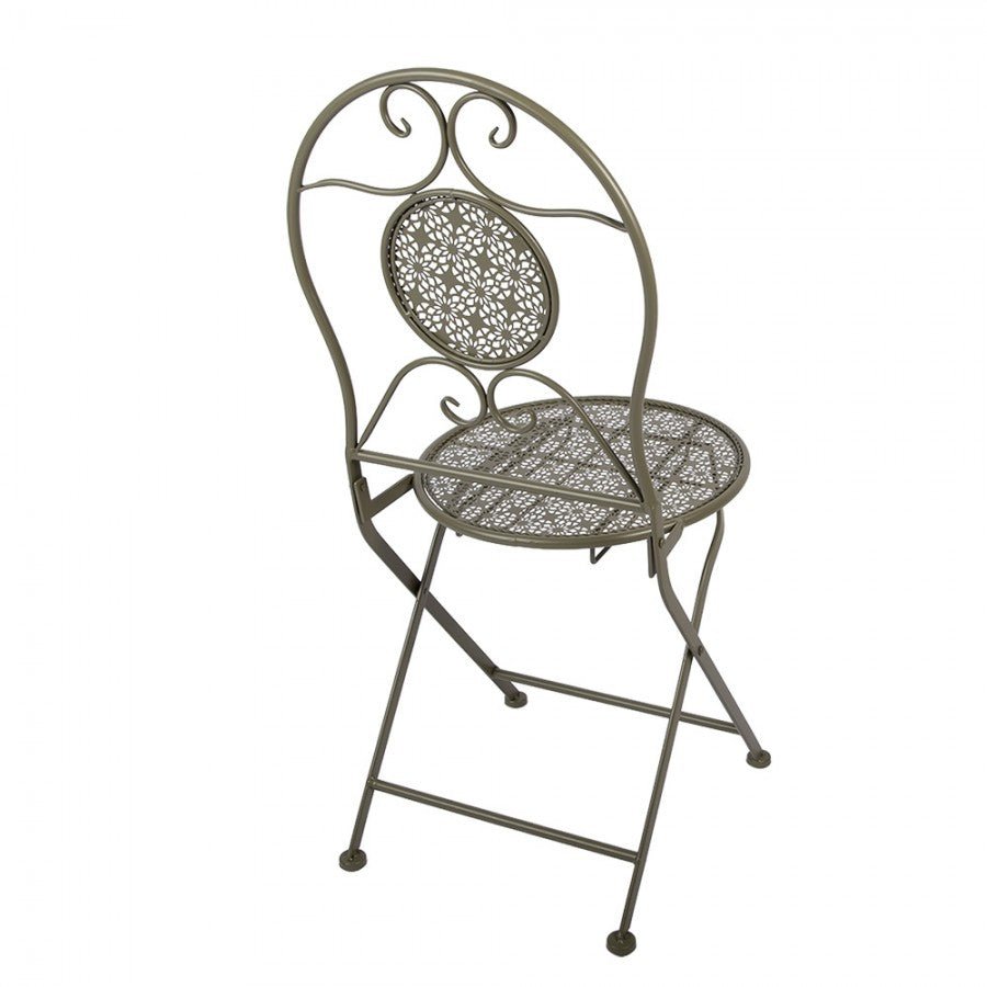 Bistro-Set 3-teilig Metall Landhausstil – Balkon & Garten {{ Shabby Chic und Landhaus Deko }} {{ www.Stein-Alt.de }}
