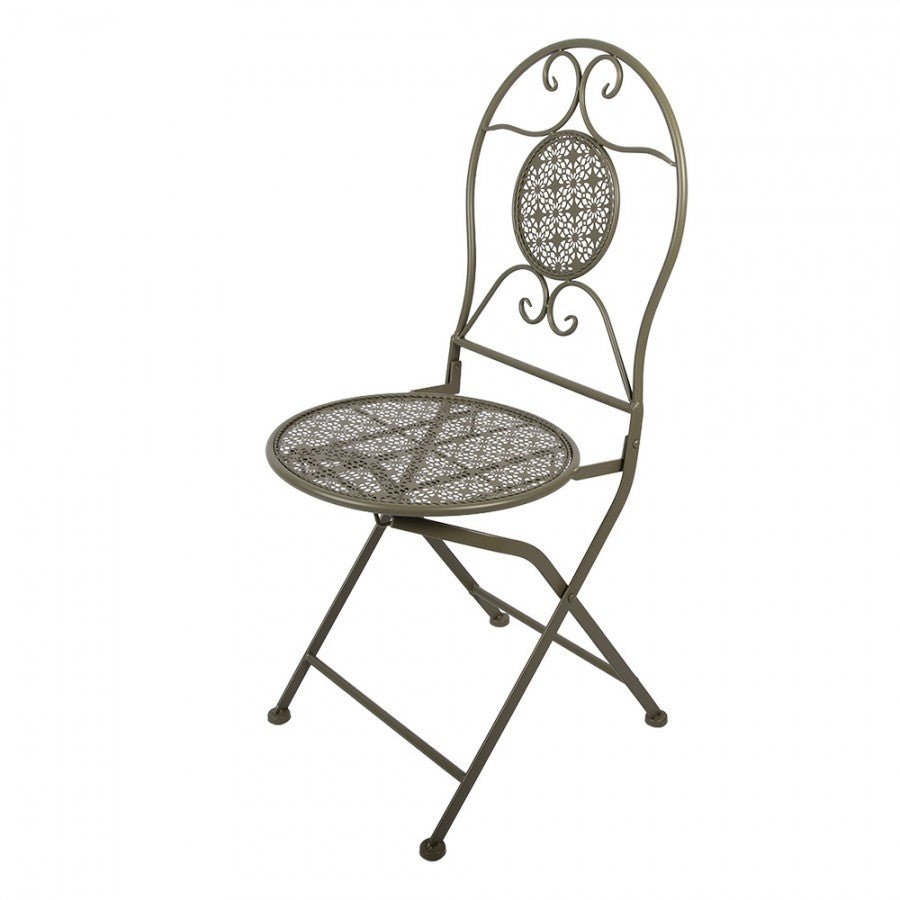 Bistro-Set 3-teilig Metall Landhausstil – Balkon & Garten {{ Shabby Chic und Landhaus Deko }} {{ www.Stein-Alt.de }}