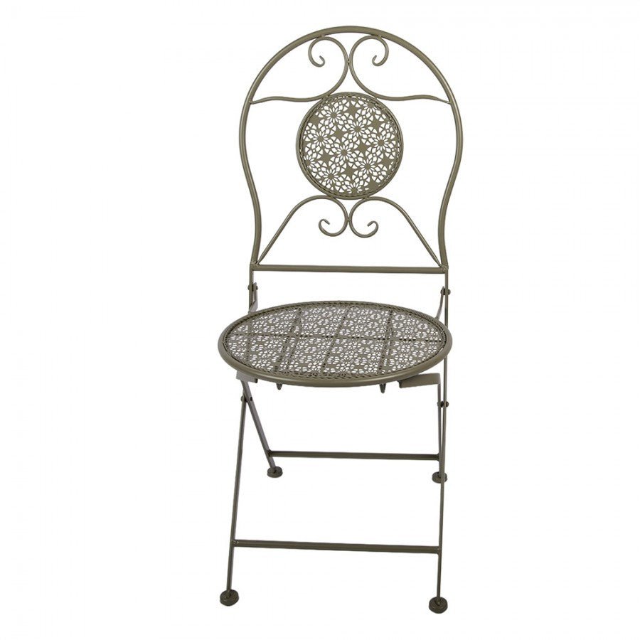 Bistro-Set 3-teilig Metall Landhausstil – Balkon & Garten {{ Shabby Chic und Landhaus Deko }} {{ www.Stein-Alt.de }}