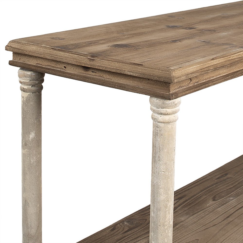 Bücherregal Holz 110x40x113 cm - Shabby Chic Fächerregal Landhausstil {{ Shabby Chic und Landhaus Deko }} {{ www.Stein-Alt.de }}