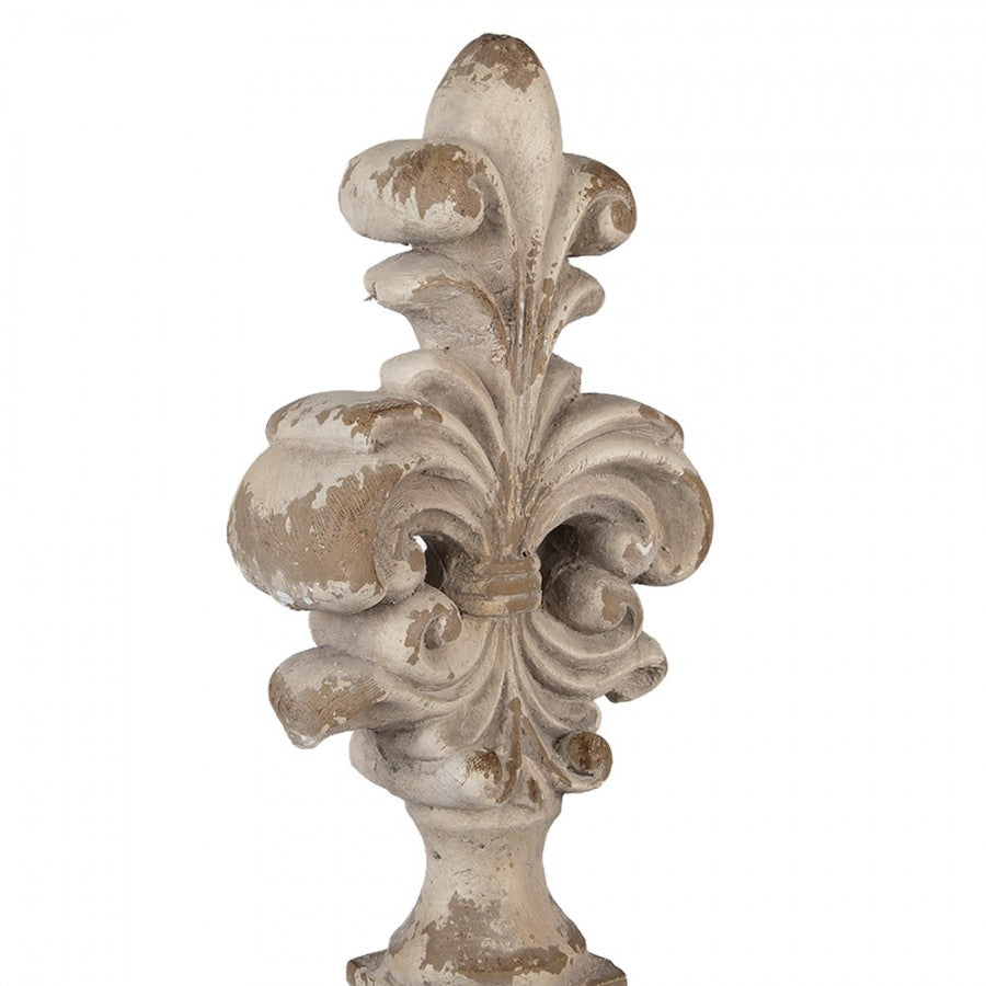 Gartendekoration Stele Französische Lilie - zarte Blüte