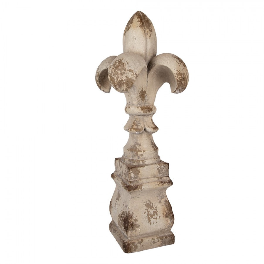 Gartendekoration Stele Französische Lilie - zarte Blüte