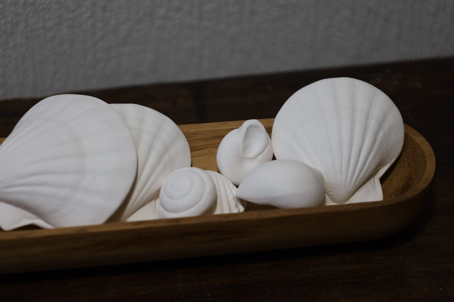 Duftsteine aus Porzellan ( Seesterne und Muscheln) für Ätherische Öle {{ Shabby Chic und Landhaus Deko }} {{ www.Stein-Alt.de }}