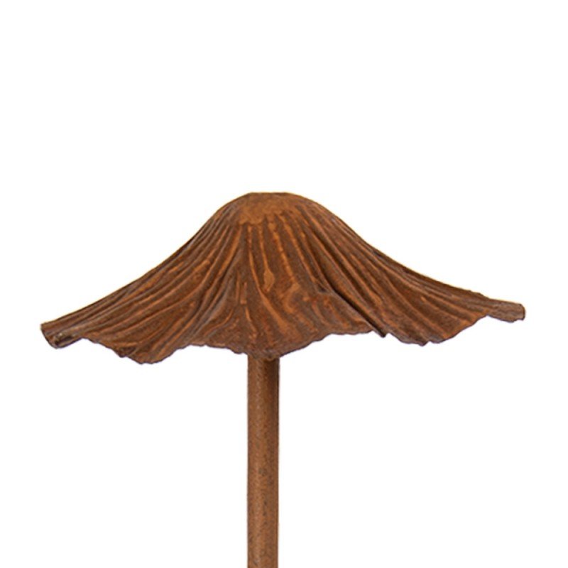 Gartendeko Edelrost Stecker Pilz Metall Braun Landhausstil Gartendeko Ø 12 x 40 cm Clayre & Eef Shabby Chic und Landhaus Deko bei www.Stein-Alt.de
