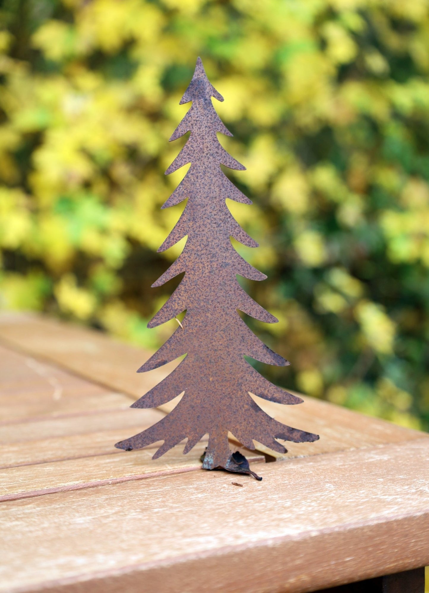 Edelrost Tannenbaum | Wetterfeste Winterdeko für Garten & Balkon – 3 Größen {{ Shabby Chic und Landhaus Deko }} {{ www.Stein-Alt.de }}