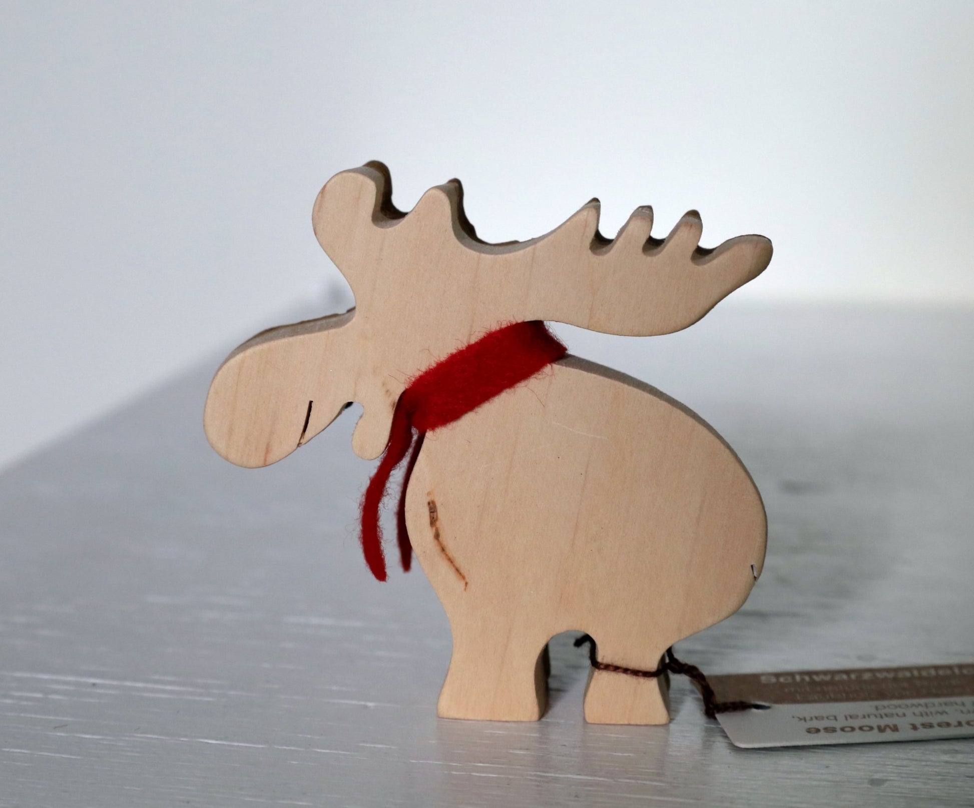 Elch & Rentier Dekofigur aus Rindenholz – Weihnachtsdeko Landhausstil {{ Shabby Chic und Landhaus Deko }} {{ www.Stein-Alt.de }}