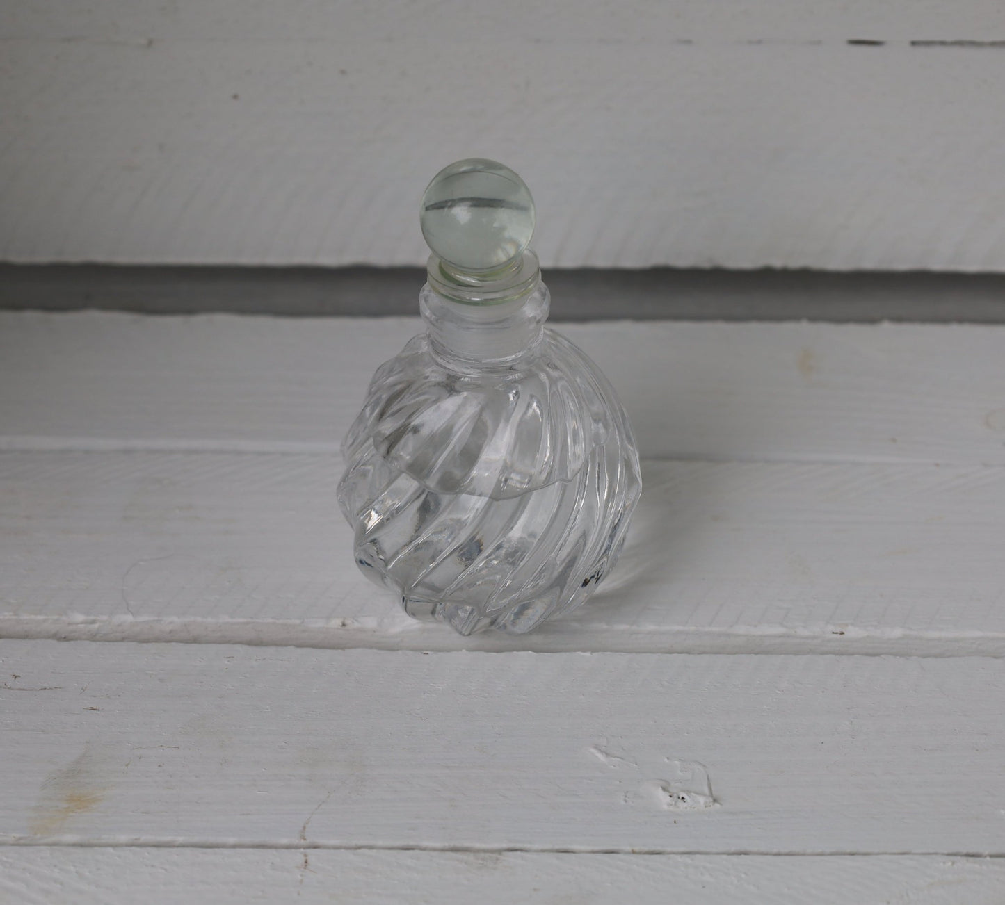 Fläschchen, kleine Flasche aus Glas mit Stopfen, verschiedene Formen {{ Shabby Chic und Landhaus Deko }} {{ www.Stein-Alt.de }}