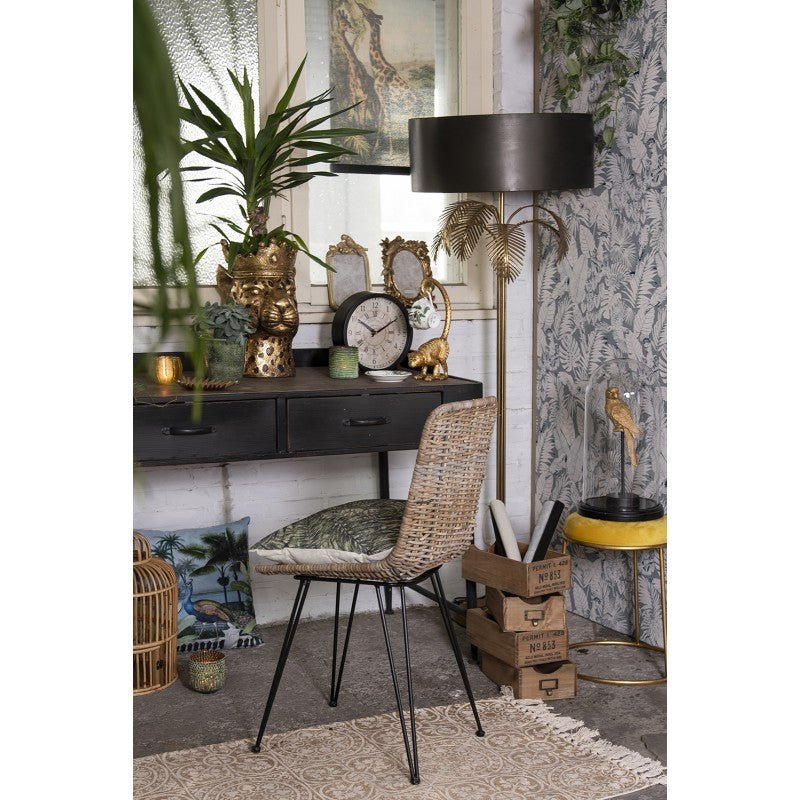 Geschirr aus Porzellan, Pflanzen und Vogelmotiv in Grün-Weiß, Mix & Match {{ Shabby Chic und Landhaus Deko }} {{ www.Stein-Alt.de }}