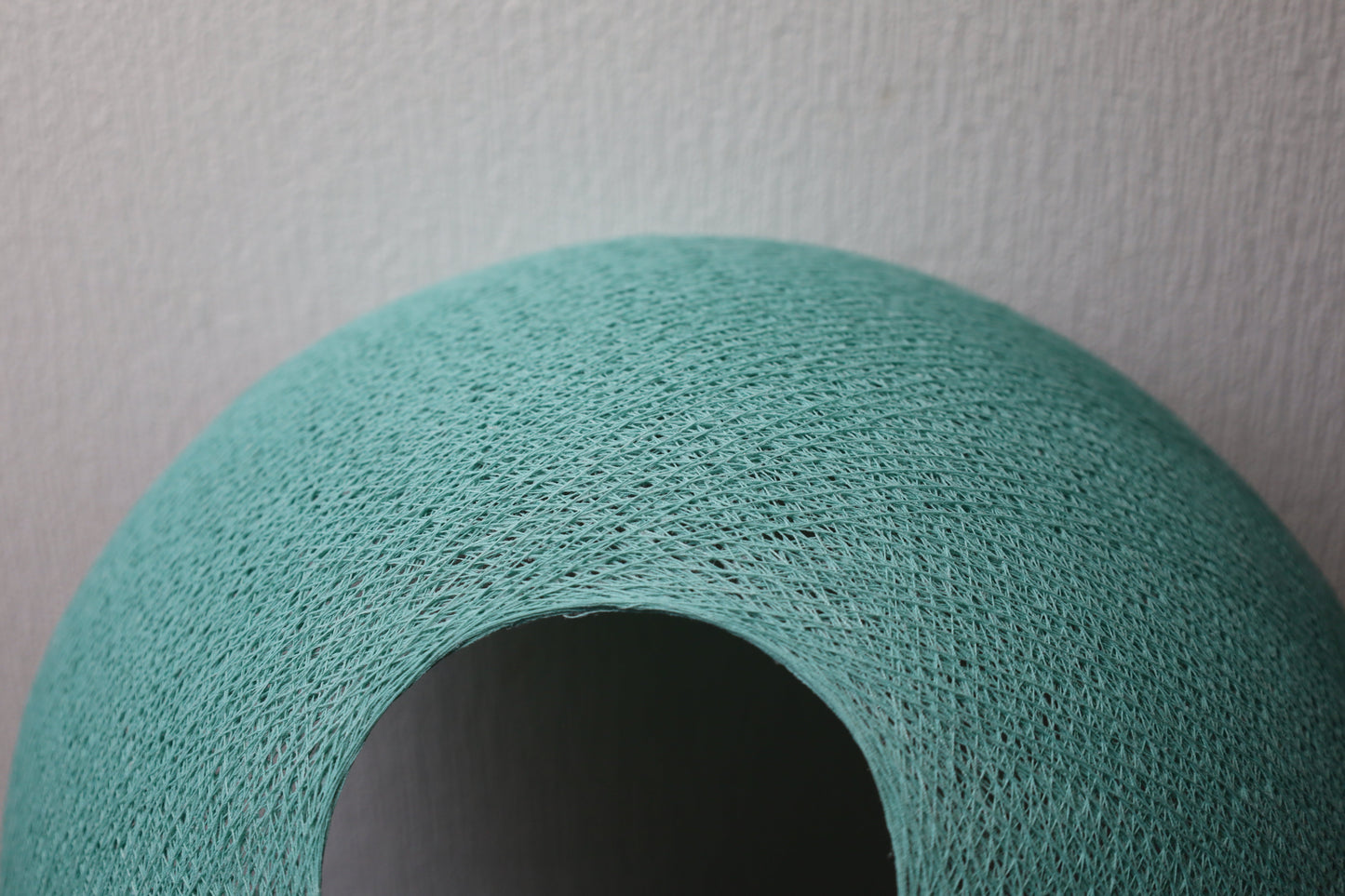 Hängeleuchte Blau-Grün Ø 31 cm | Cottonball Pendelleuchte – Cotton Ball Lights {{ Shabby Chic und Landhaus Deko }} {{ www.Stein-Alt.de }}