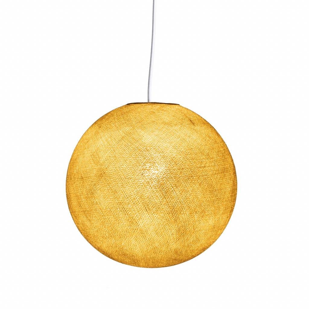 Hängeleuchte Grün Ø 31 cm | Cottonball Deckenleuchte – Cotton Ball Lights {{ Shabby Chic und Landhaus Deko }} {{ www.Stein-Alt.de }}
