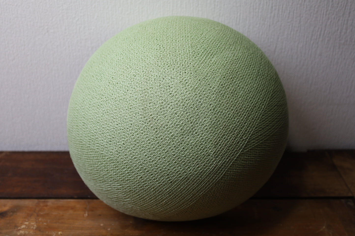 Hängeleuchte Grün Ø 31 cm | Cottonball Deckenleuchte – Cotton Ball Lights {{ Shabby Chic und Landhaus Deko }} {{ www.Stein-Alt.de }}