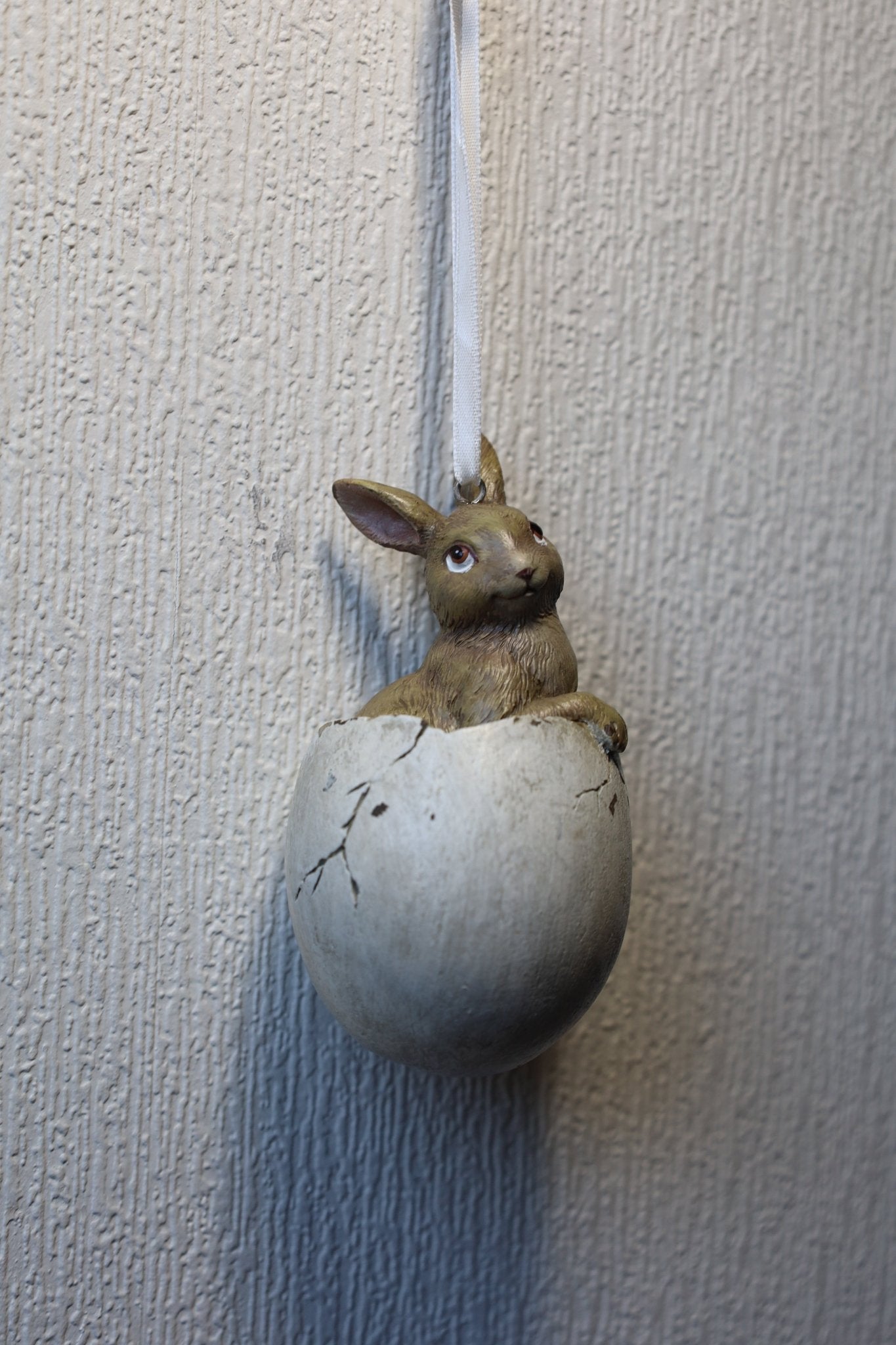 Häschen-Anhänger Ostern Braun 3er Set - Osterdeko Landhausstil {{ Shabby Chic und Landhaus Deko }} {{ www.Stein-Alt.de }}
